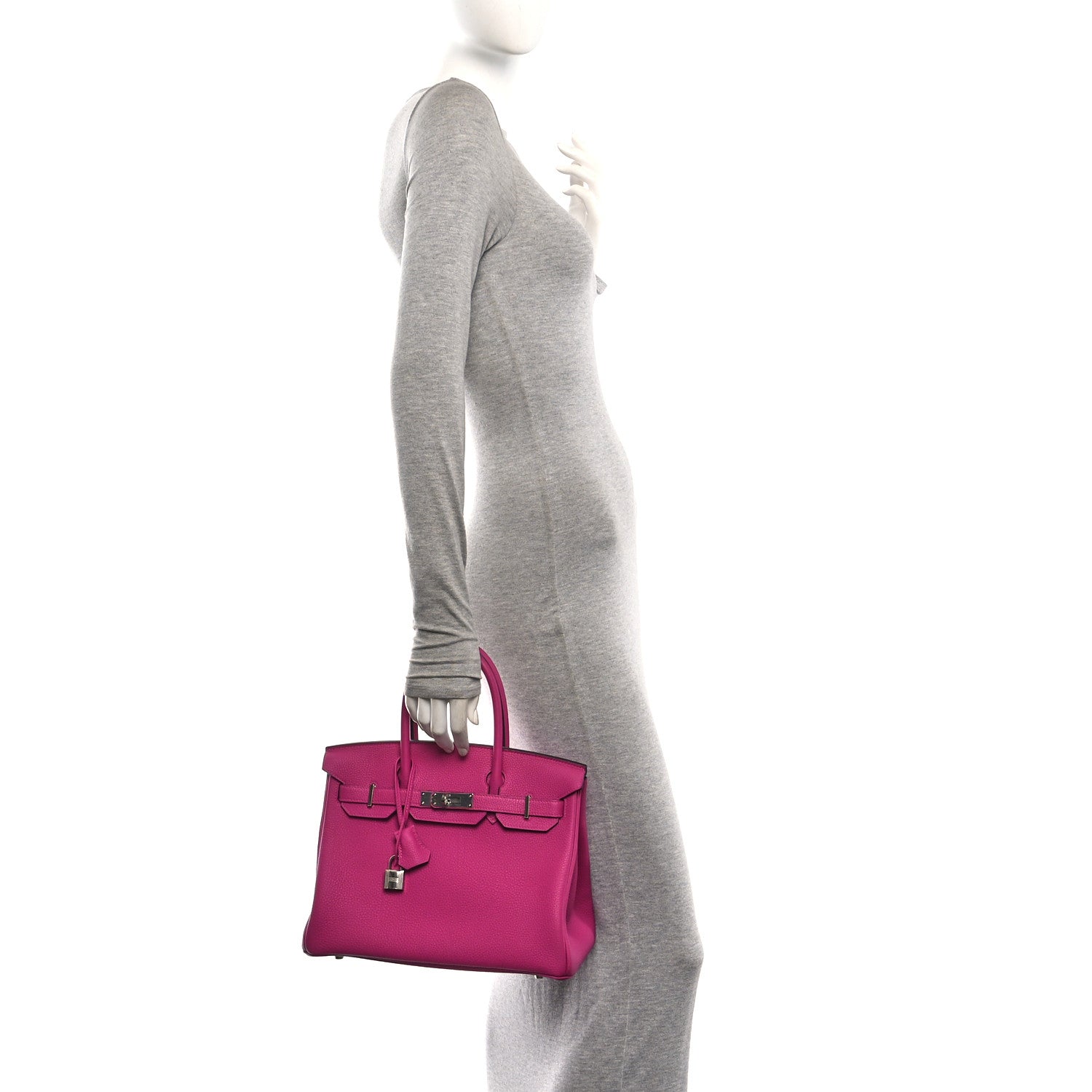 Togo Birkin 30 Rose Poupre — view 2