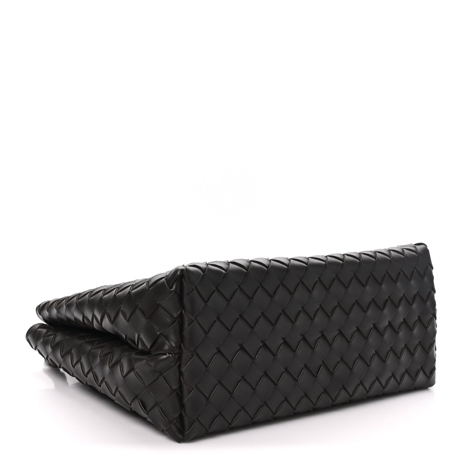 Nappa Intrecciato Medium Andiamo Shoulder Bag Fondant — view 4