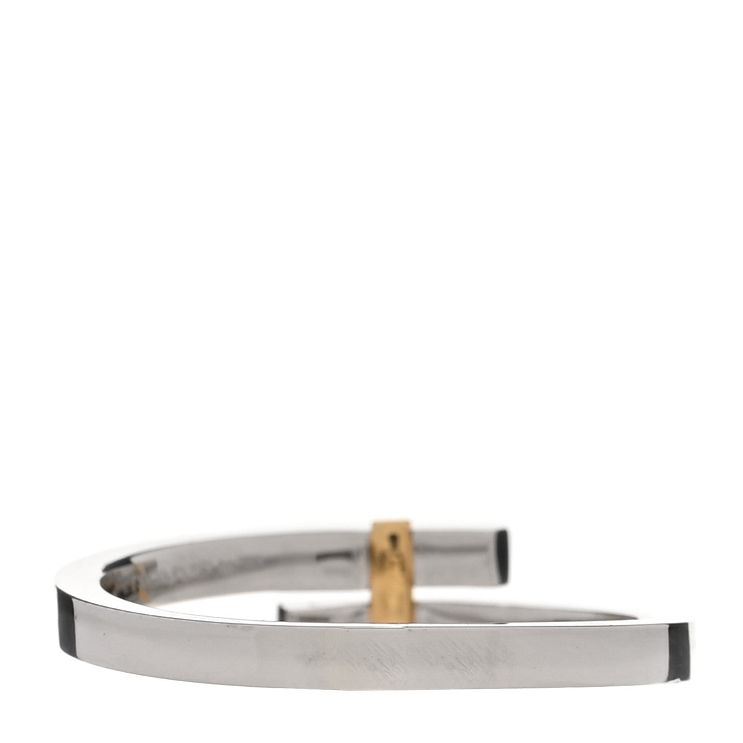 18K Yellow Gold Platinum Diamond Edge Bypass Ring 67 11.75 — view 3
