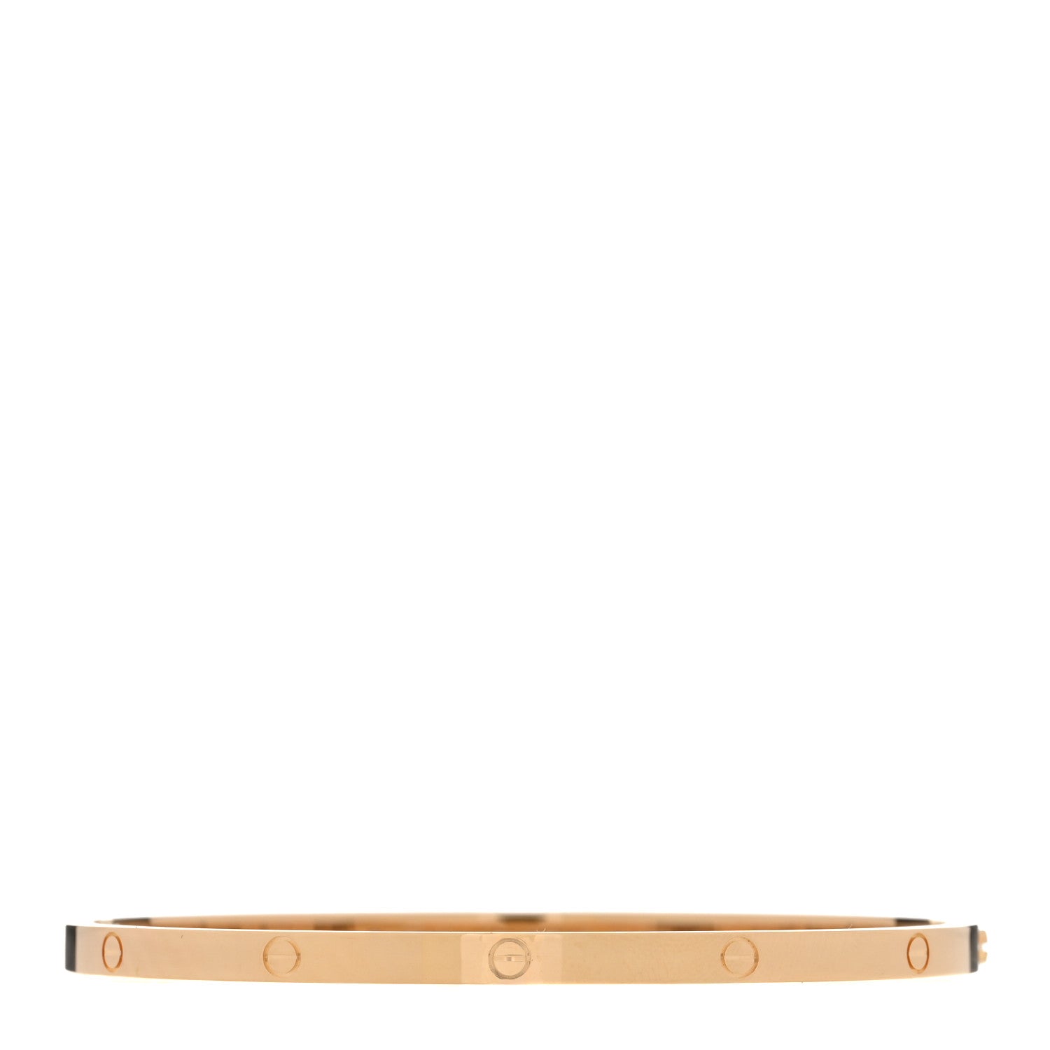 18K Yellow Gold Small LOVE Bracelet 19