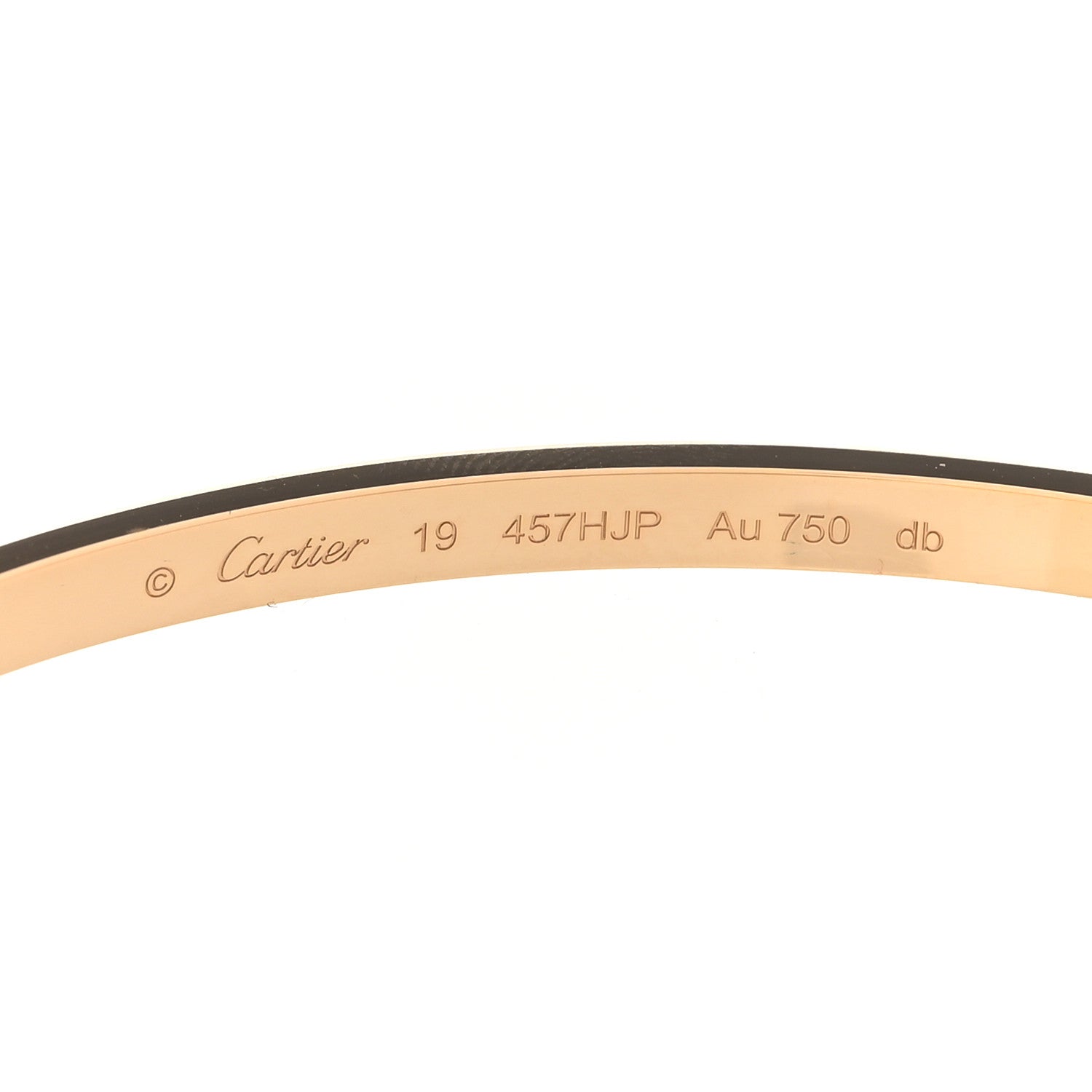 18K Yellow Gold Small LOVE Bracelet 19 — view 3