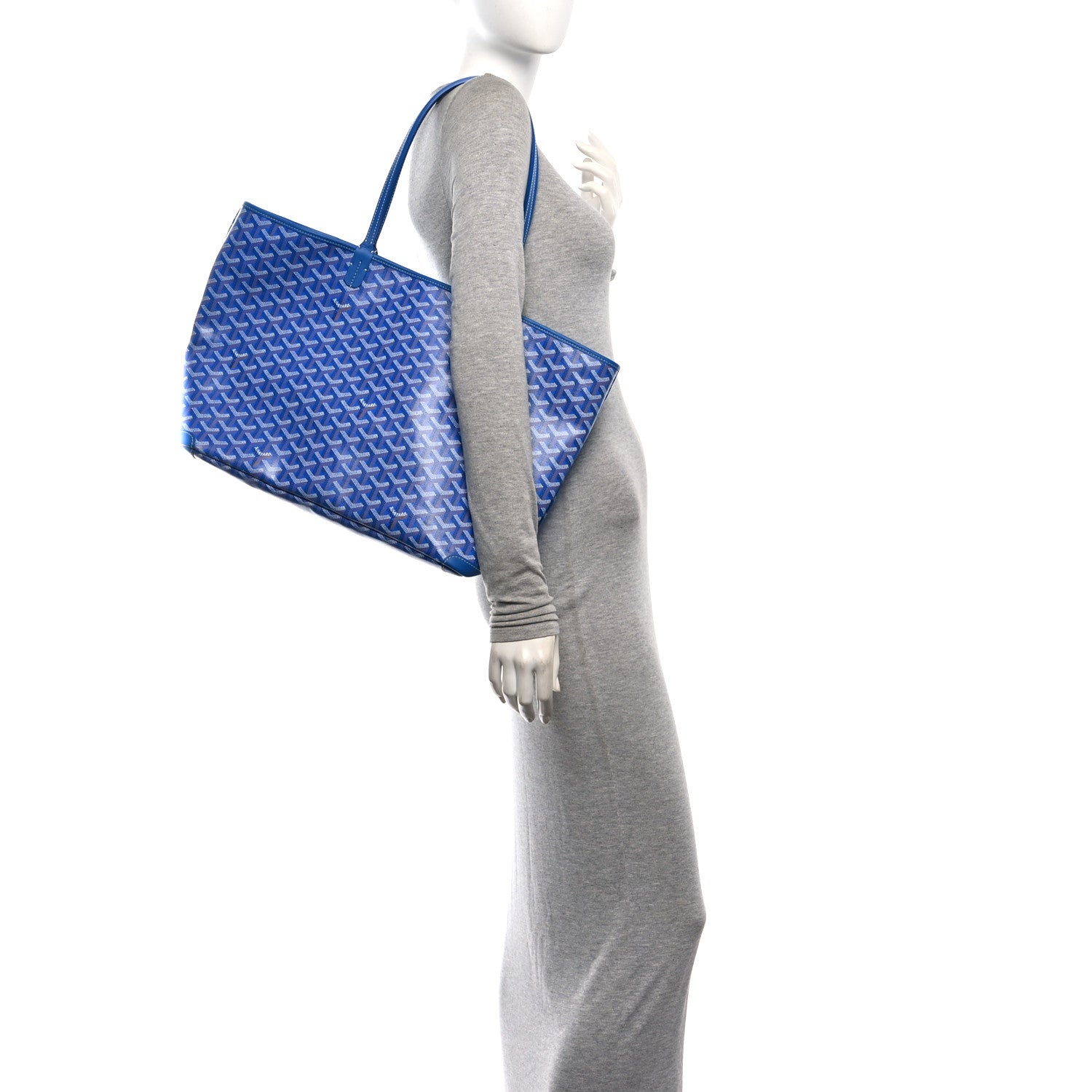 Goyardine Artois MM Blue — view 2