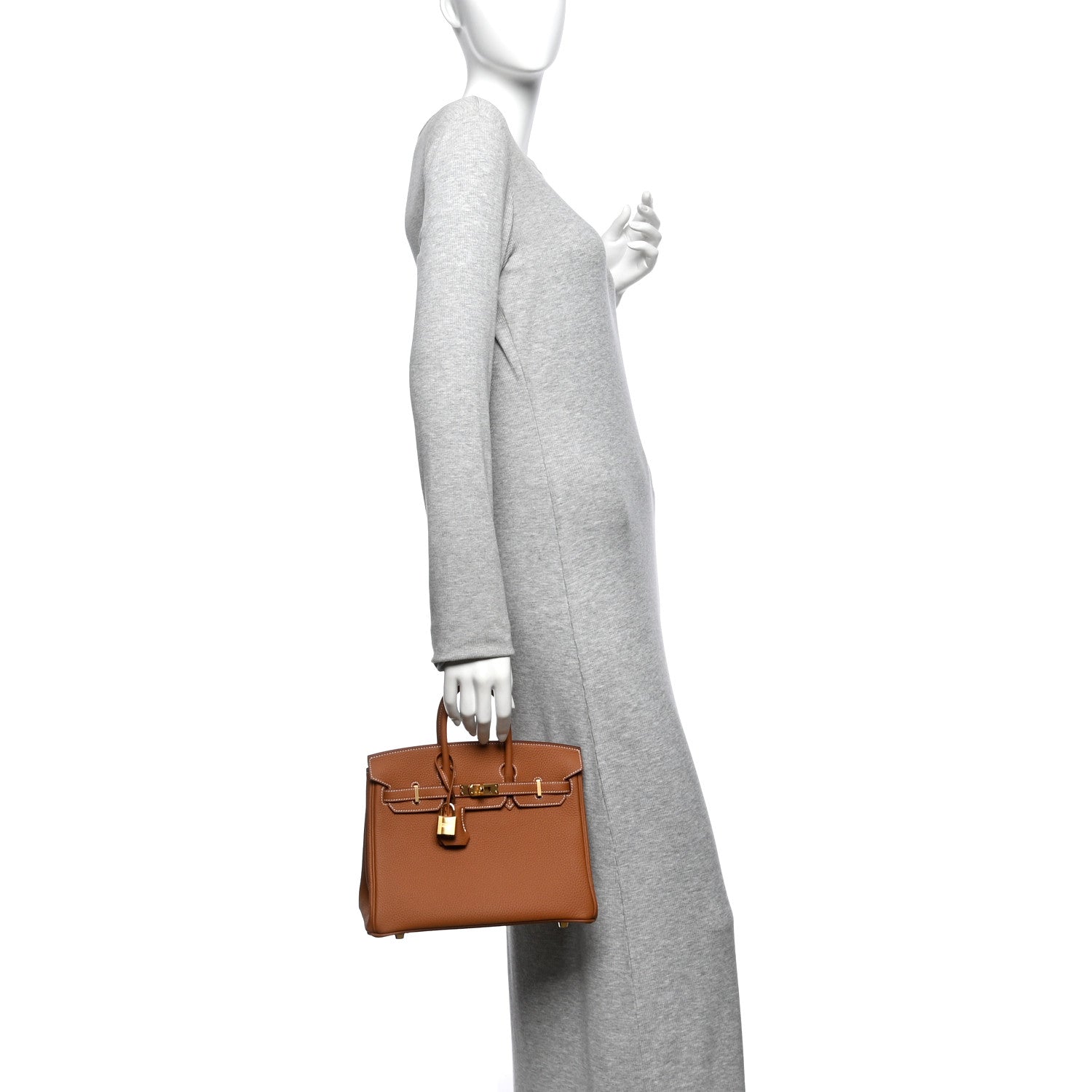 Togo Birkin 25 Gold — view 2