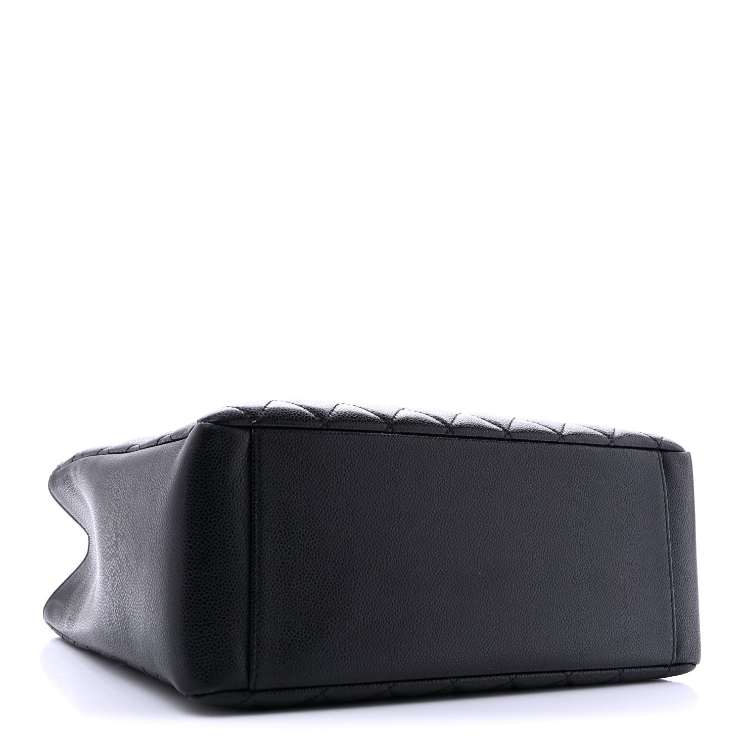 Caviar Quilted Grand Shopping Tote GST Black — view 4
