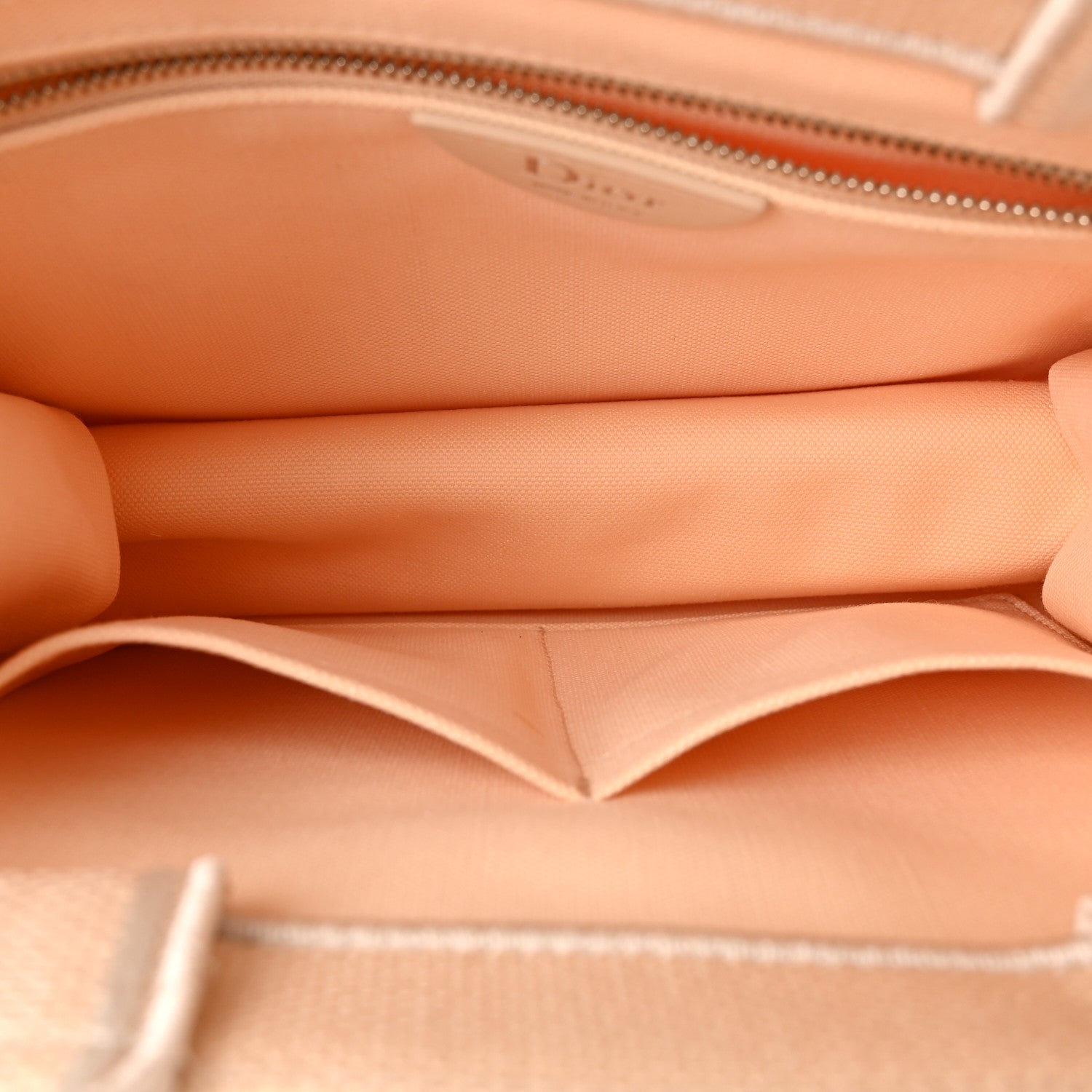 Oblique Embroidered Lace Dior Madame Bovary Small Book Tote With Strap Beige Red — view 5