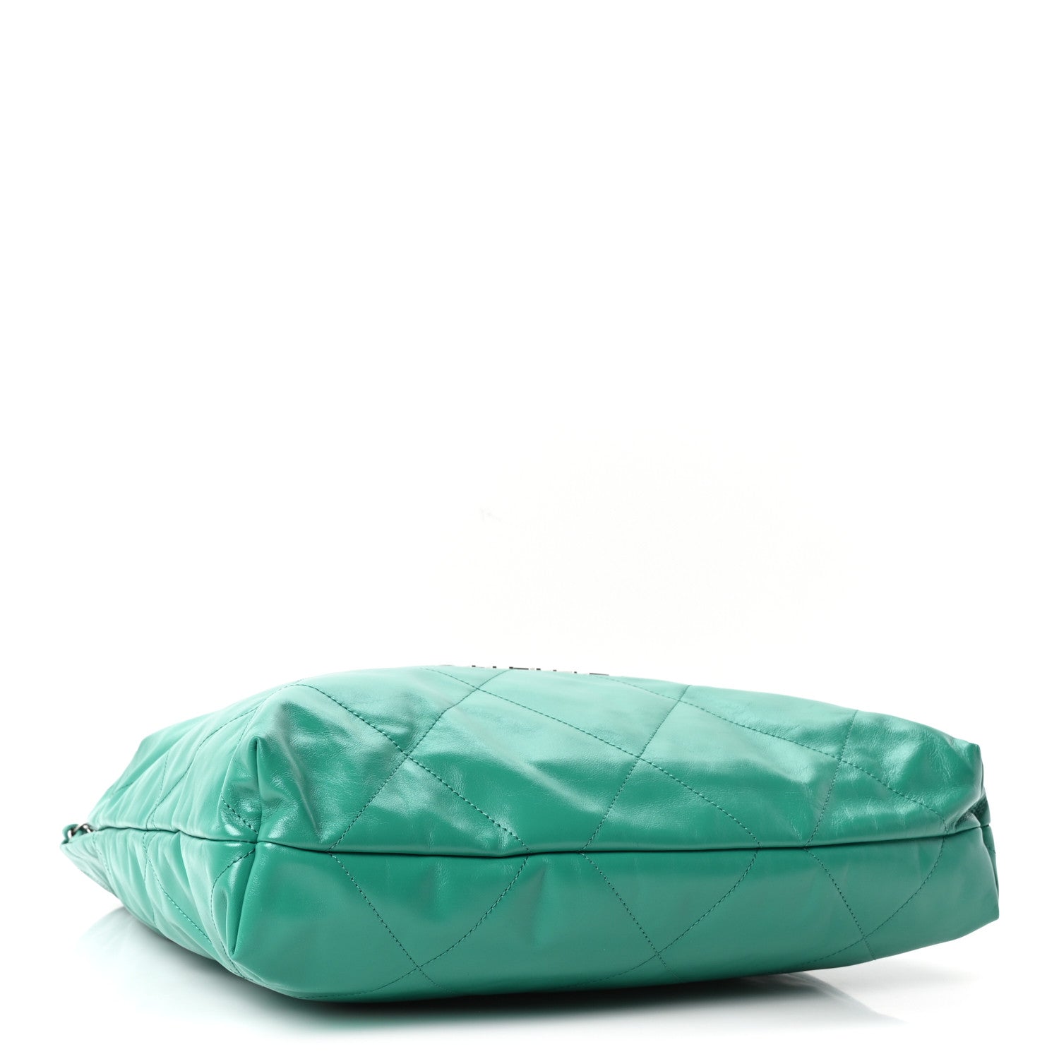 Shiny Calfskin Quilted Chanel 22 Green — view 5