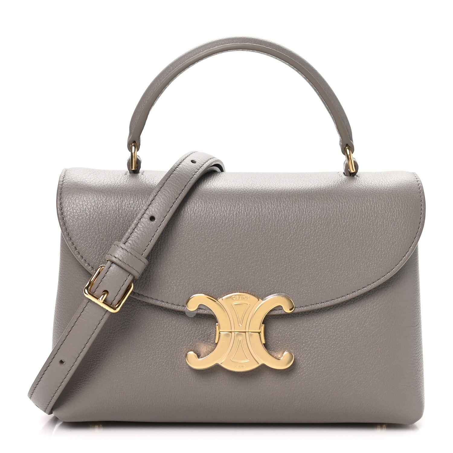 Supple Grained Calfskin Teen Nino Pebble