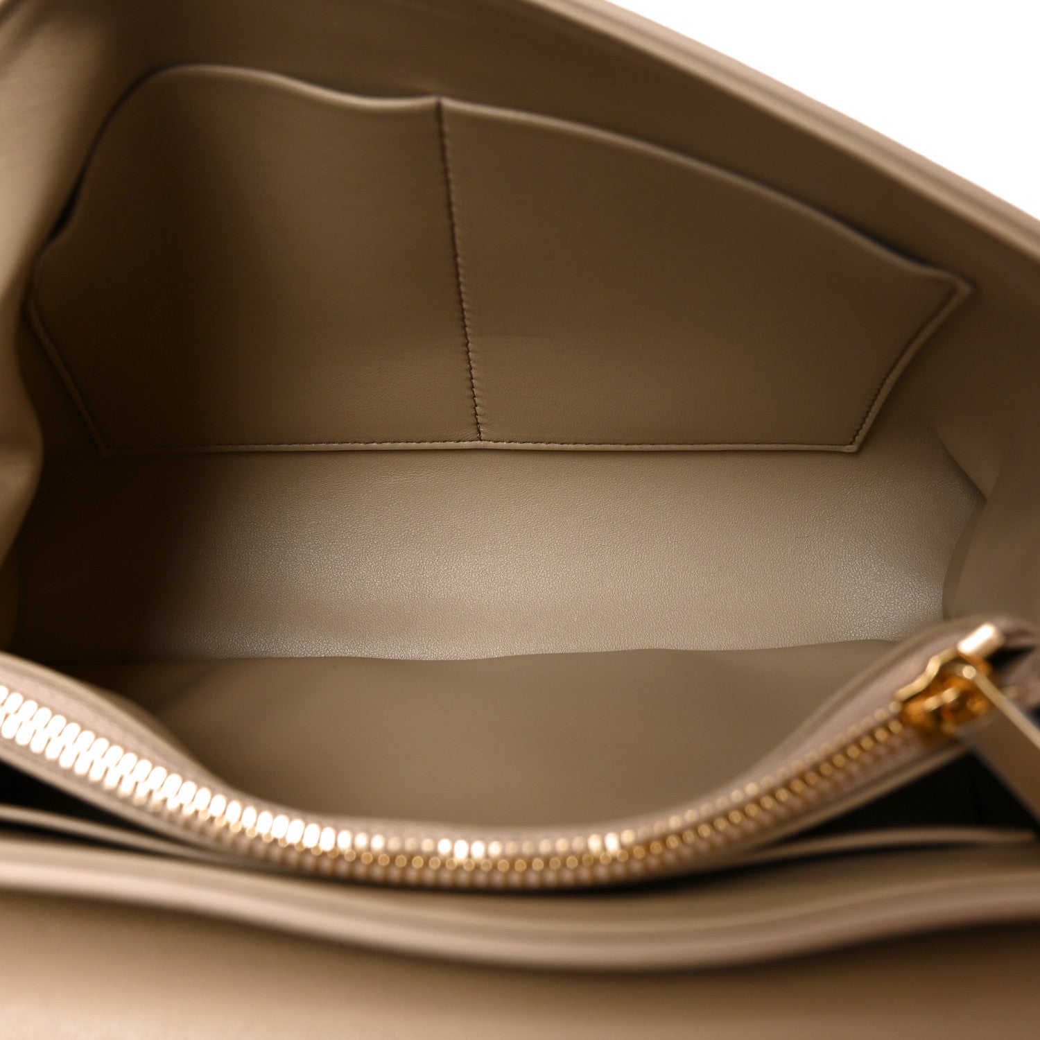 Supple Grained Calfskin Medium Nino Safari — view 5