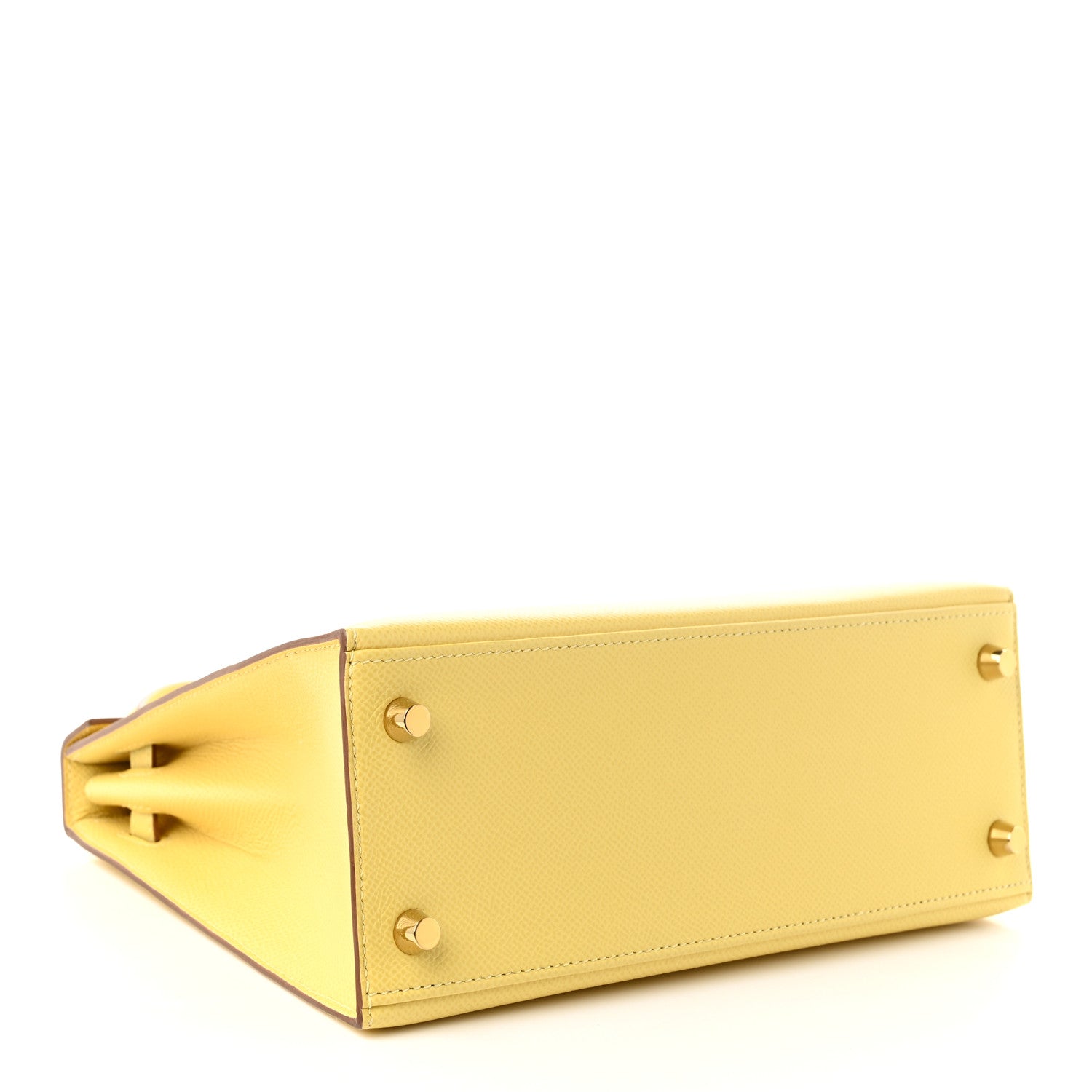 Epsom Kelly Sellier 25 Jaune Poussin — view 5