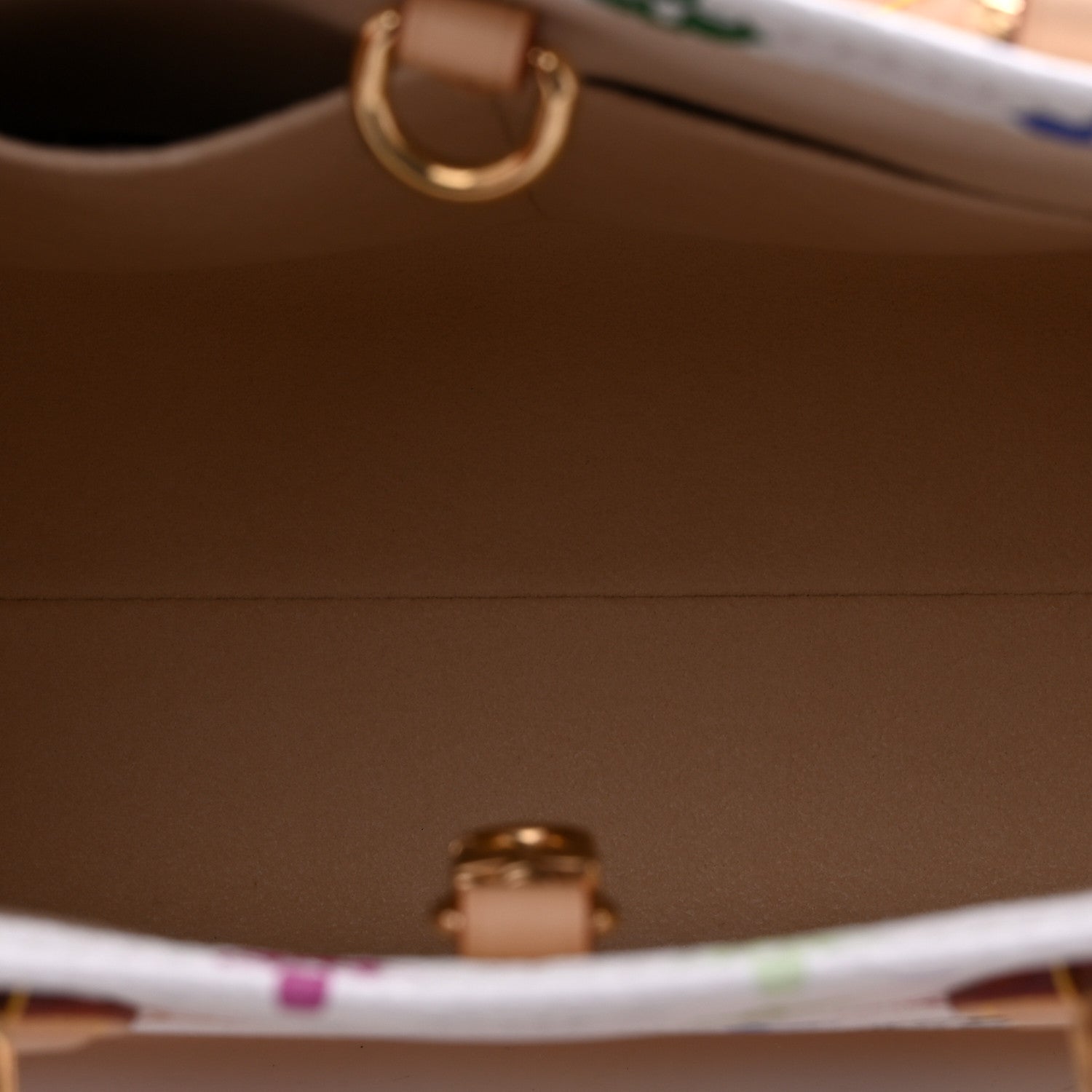 LV X TM Monogram Multicolor Onthego PM White — view 5