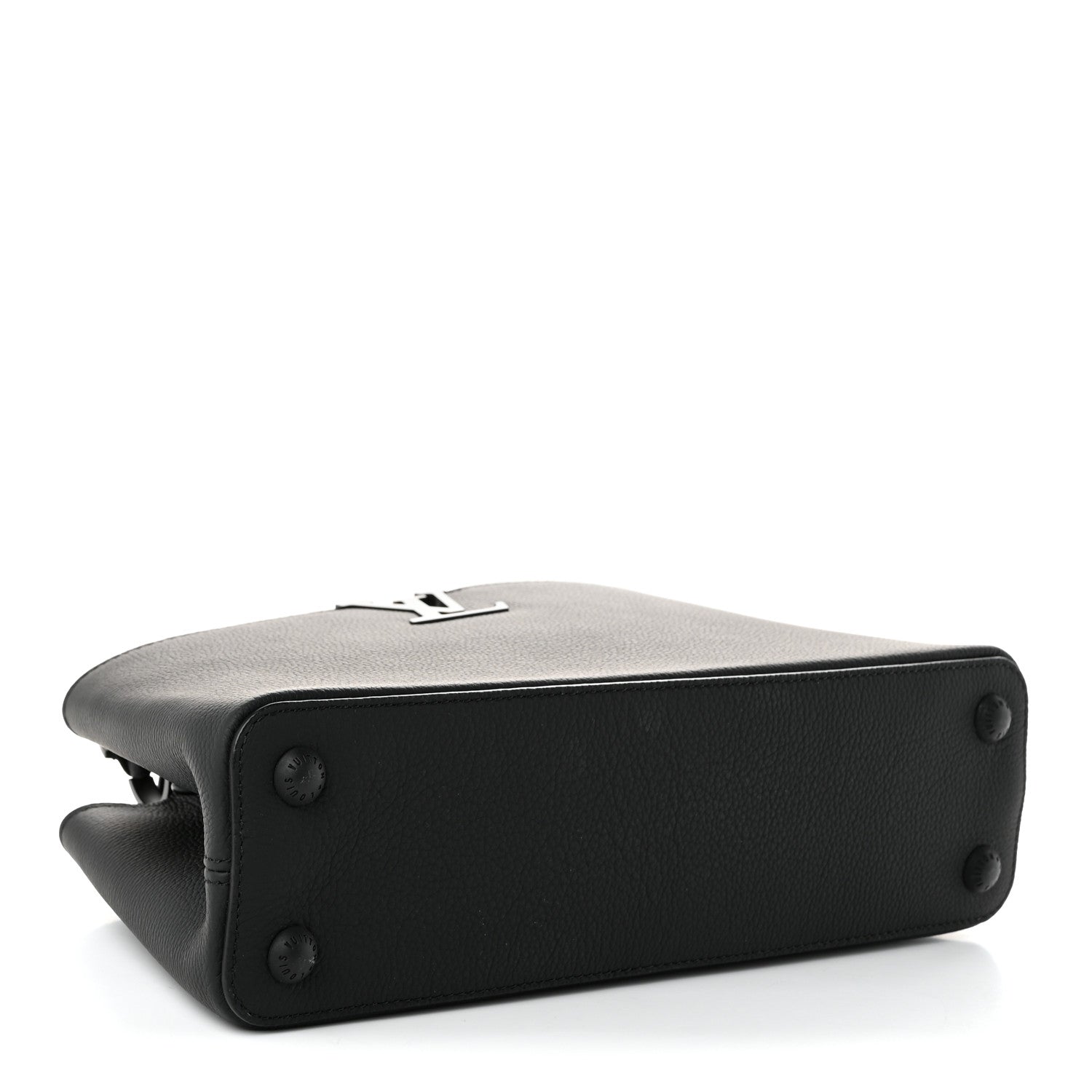 Taurillon Capucines East West MM Matte Black — view 4