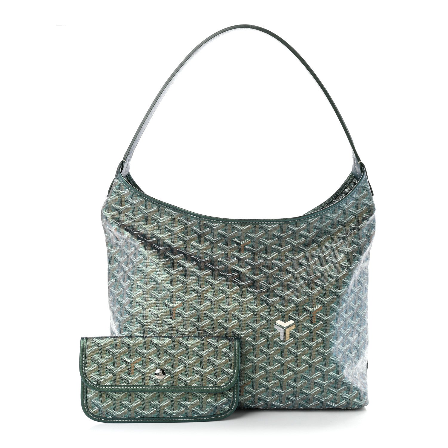 Iridescent Goyardine Boheme Hobo Pearly Green — view 3