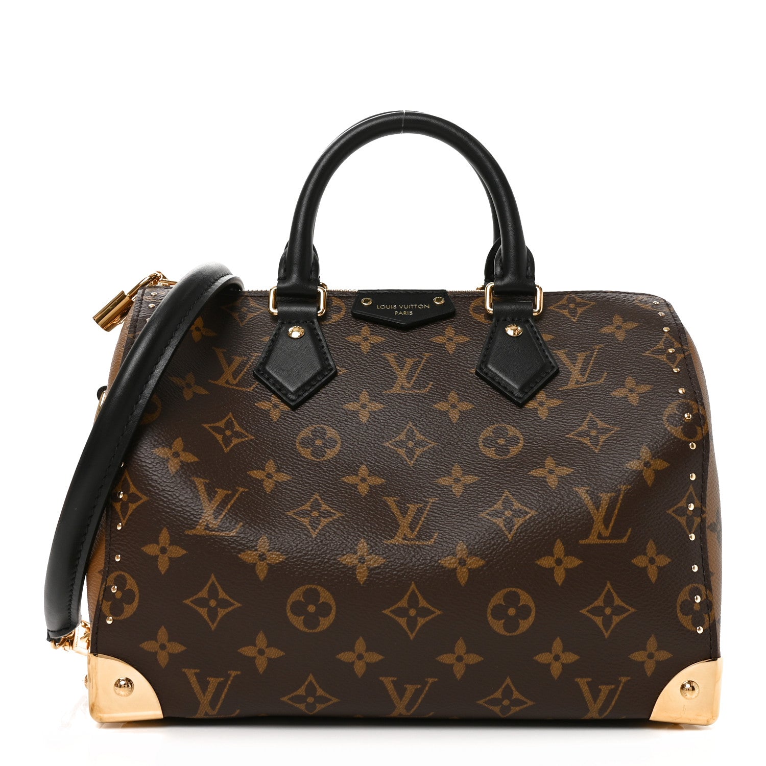 Reverse Monogram Speedy Trunk 25