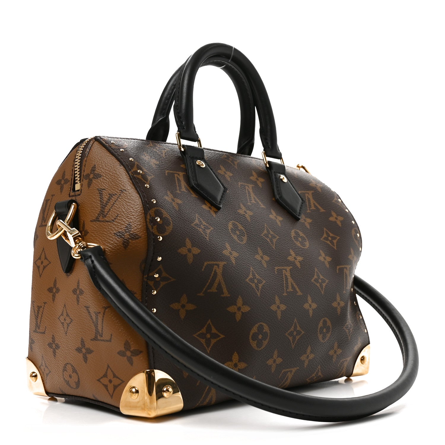 Reverse Monogram Speedy Trunk 25 — view 3