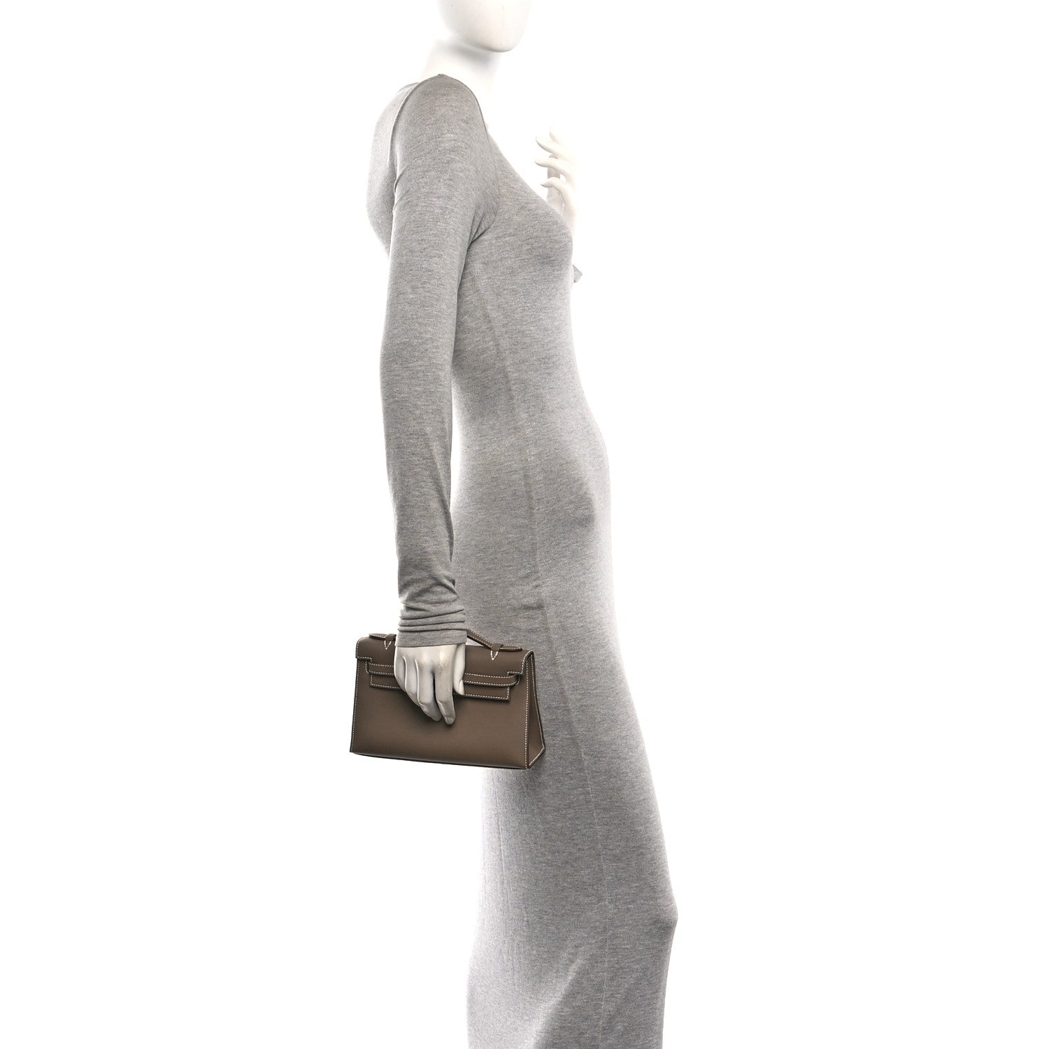 Swift Kelly Pochette Clutch Etoupe — view 2