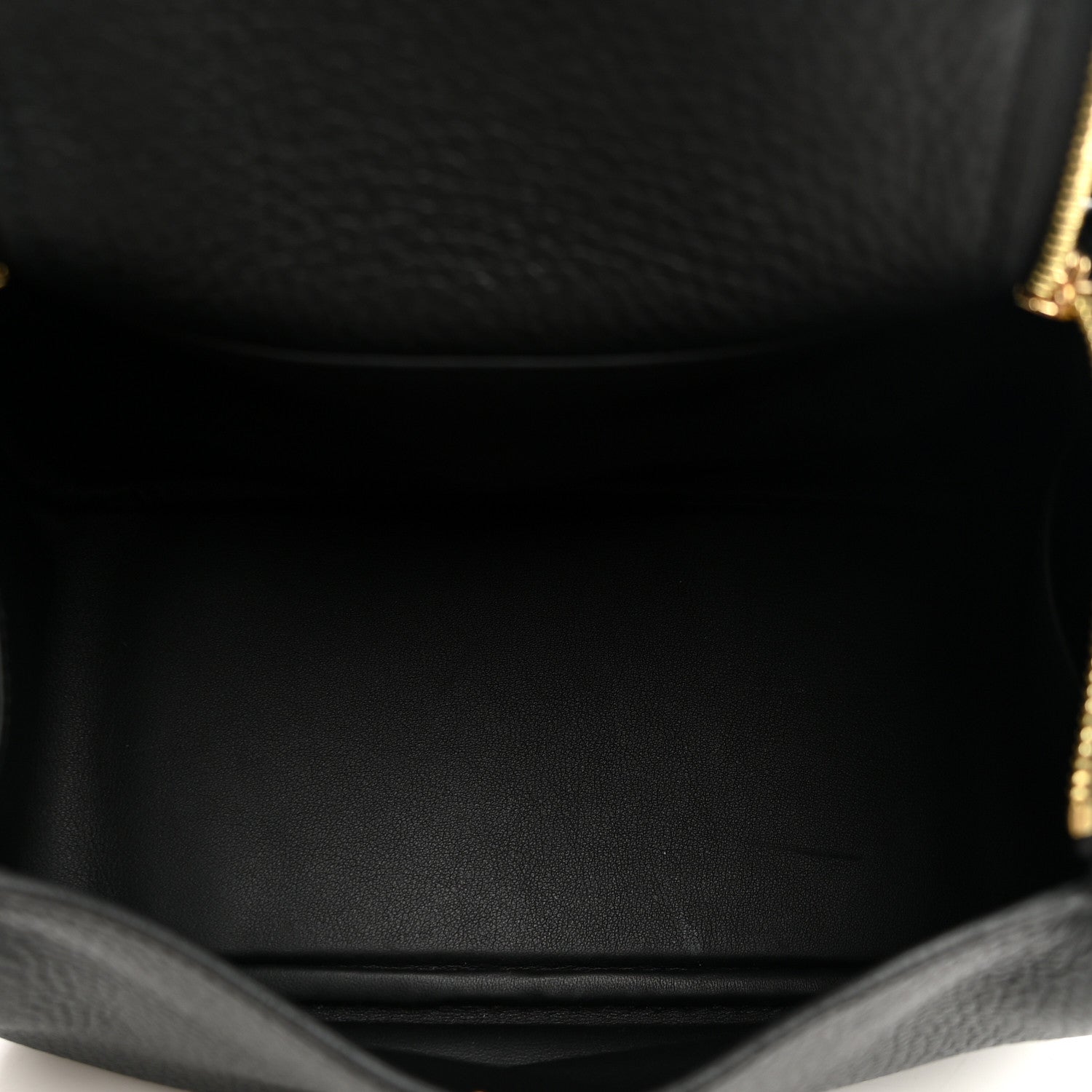Taurillon Clemence Mini Lindy 20 Black — view 5