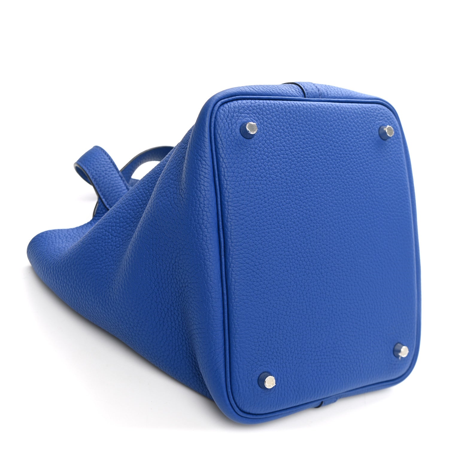 Taurillon Clemence Picotin Lock 22 MM Bleu Electrique — view 4