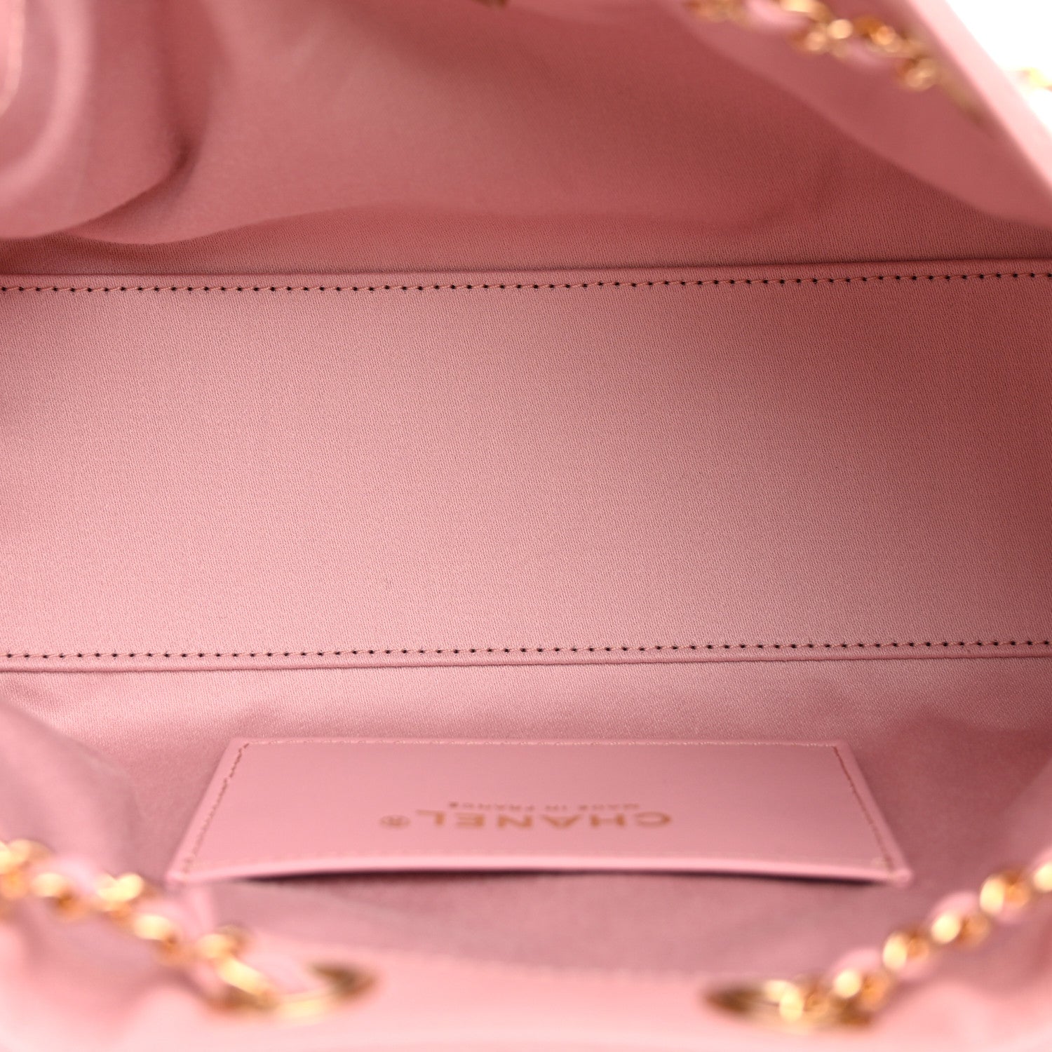 Caviar Quilted Mini Chanel 25 Handbag Pink — view 5