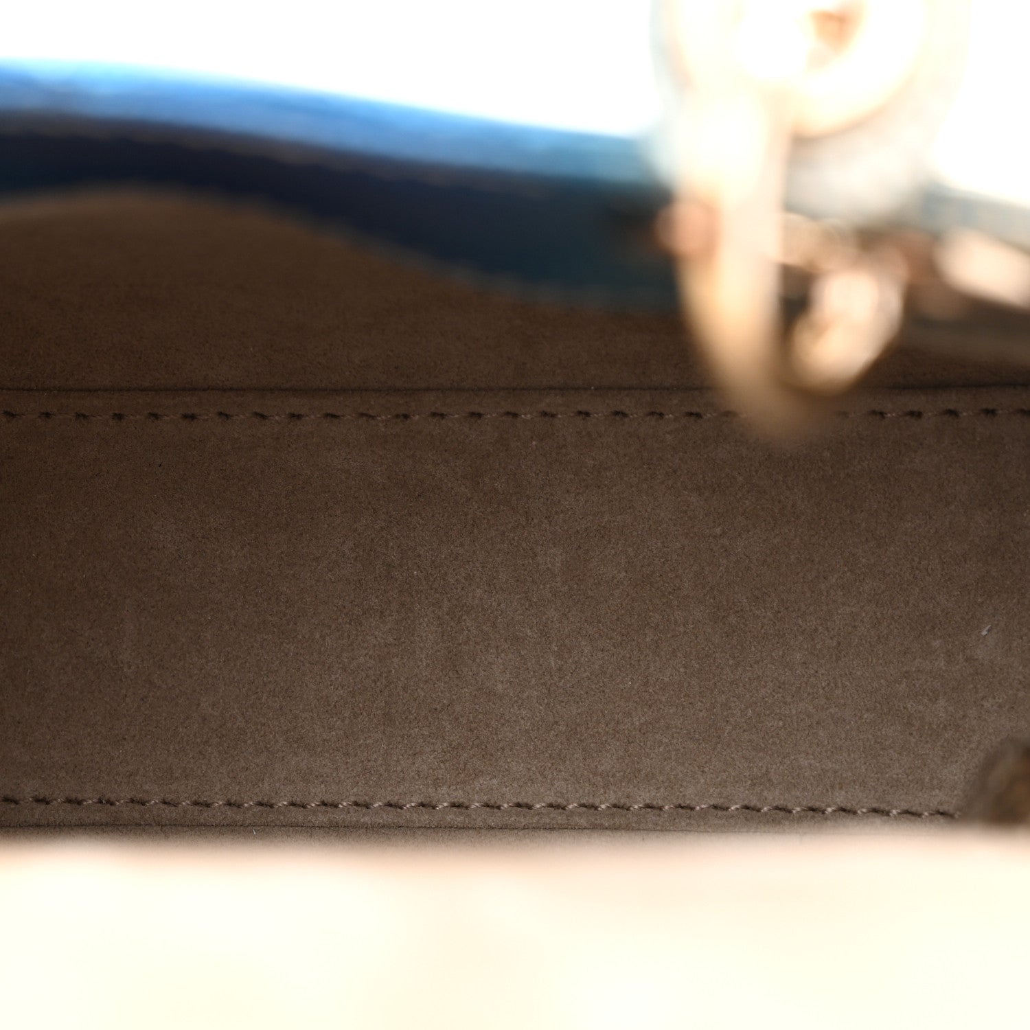 Lizard Gradient Mini Lady Dior Metal Blue — view 5