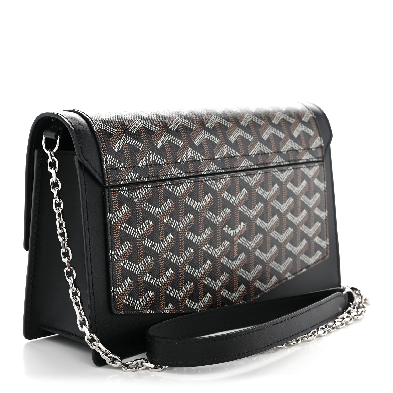 Goyardine Duchesse Marie-Caroline Bag Black Gold — view 3