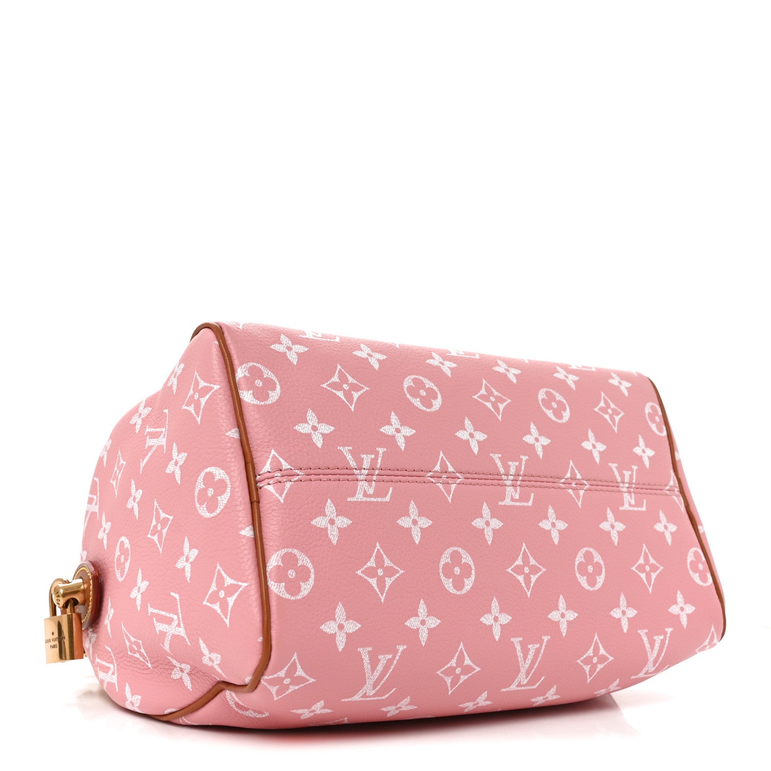 Calfskin Monogram Speedy P9 Bandouliere 25 Pink Sakura — view 4