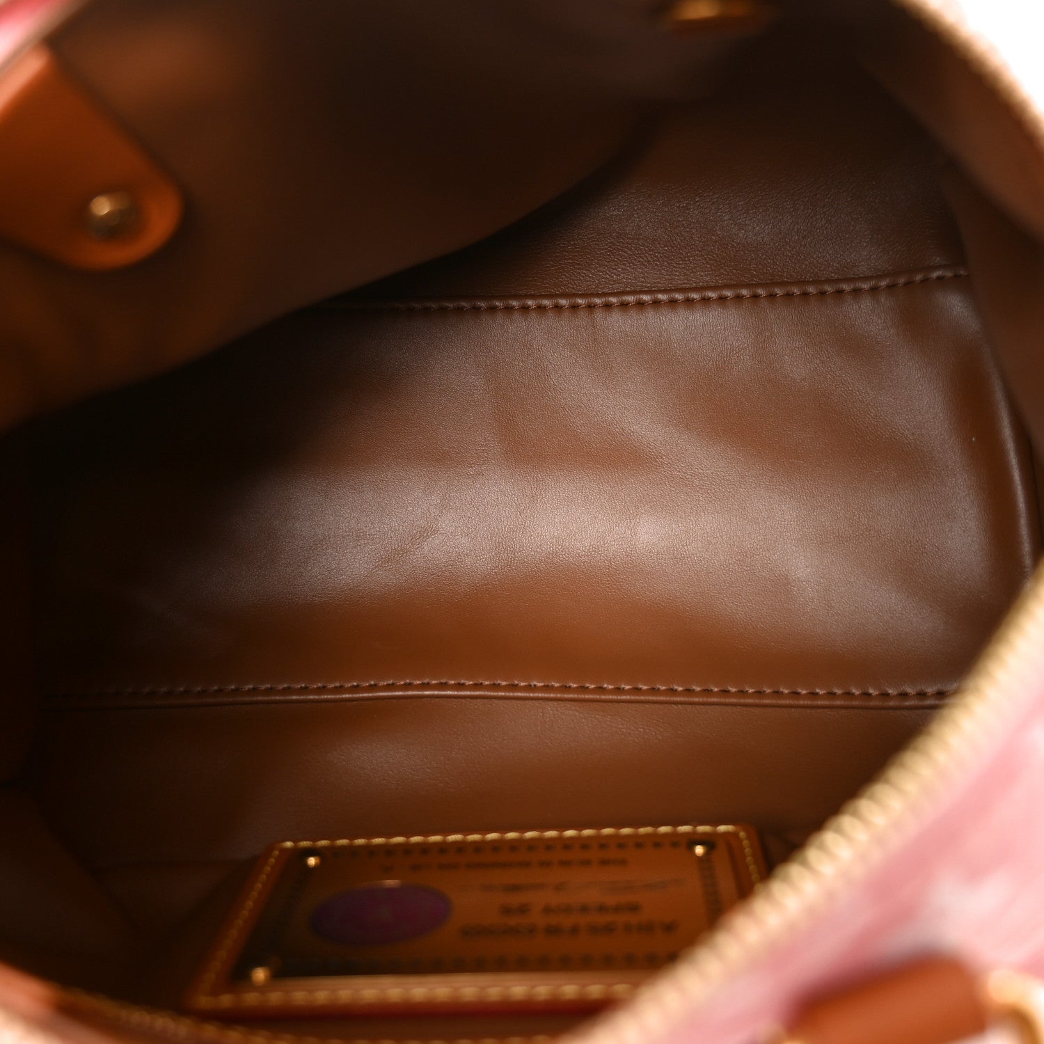 Calfskin Monogram Speedy P9 Bandouliere 25 Pink Sakura — view 5