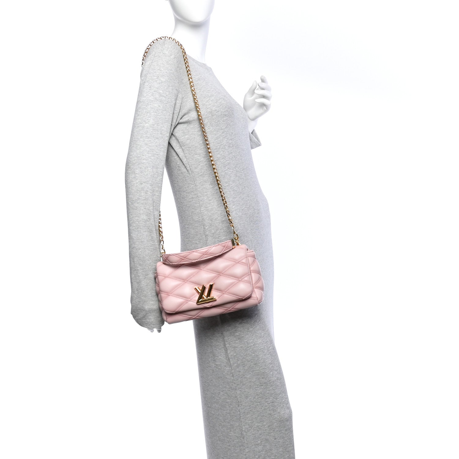 Lambskin Malletage Top Handle GO-14 MM Raspberry — view 2