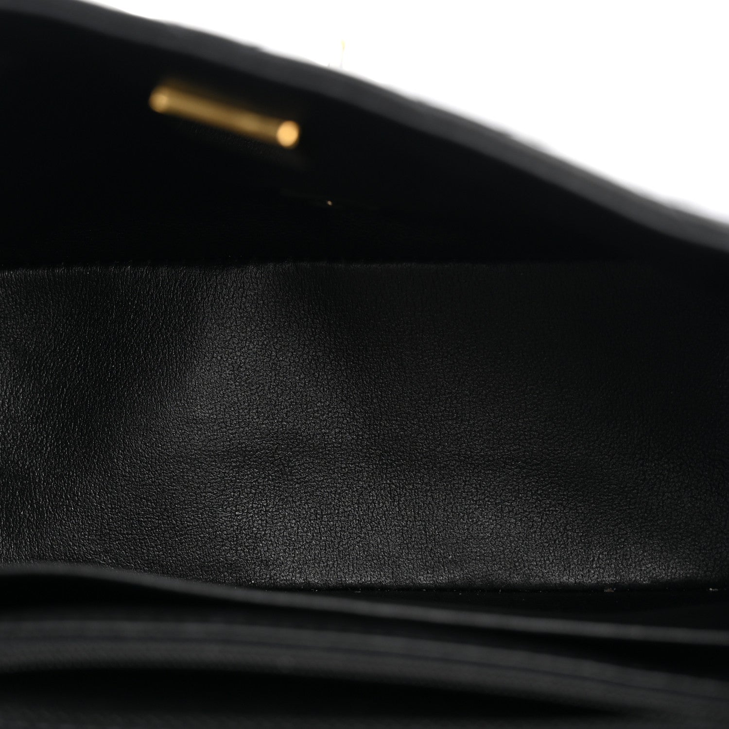 Lambskin Quilted Mini Square Flap Black — view 5