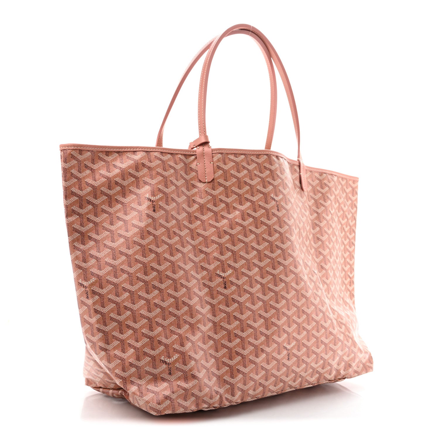 Iridescent Goyardine Saint Louis GM Pearly Coral — view 4