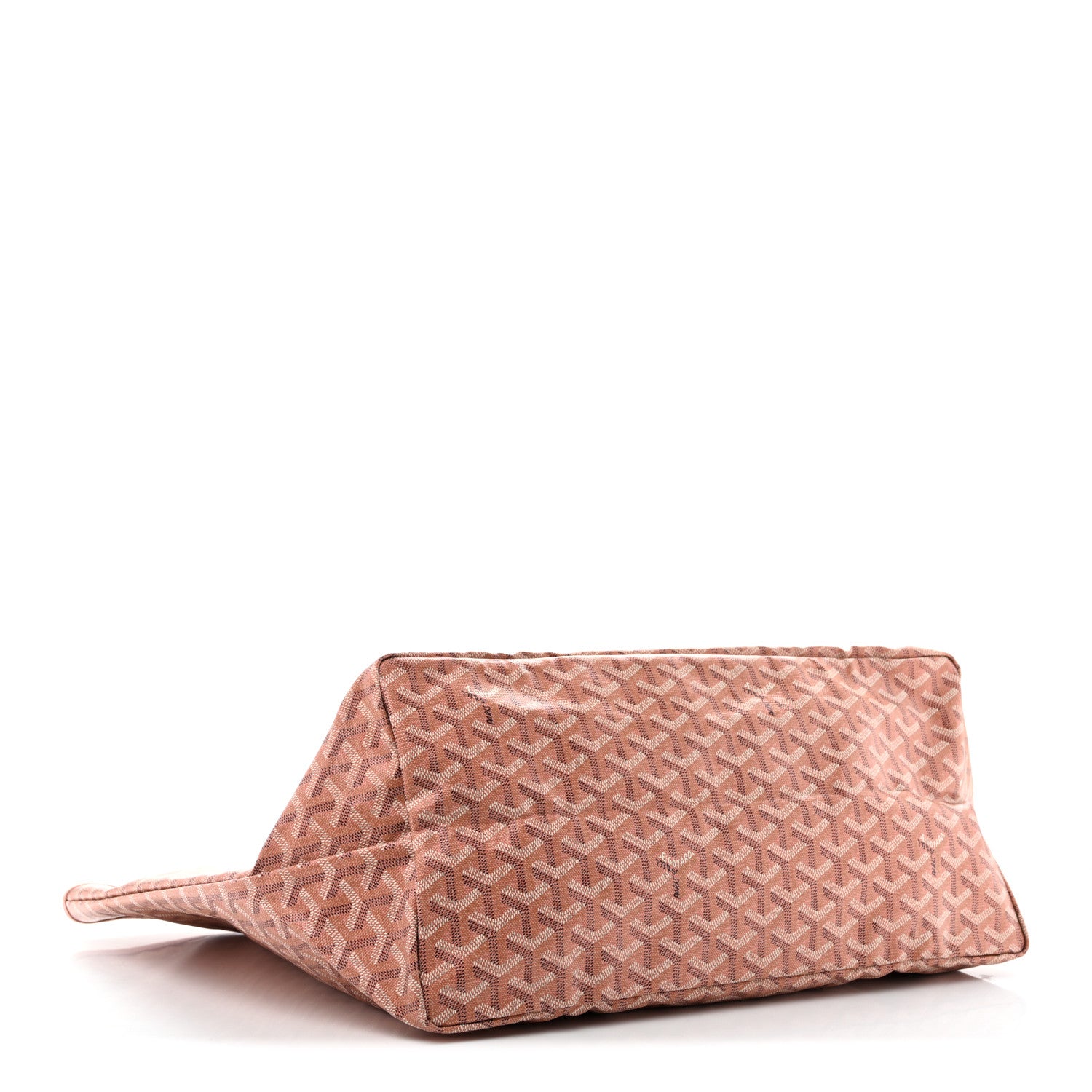 Iridescent Goyardine Saint Louis GM Pearly Coral — view 5