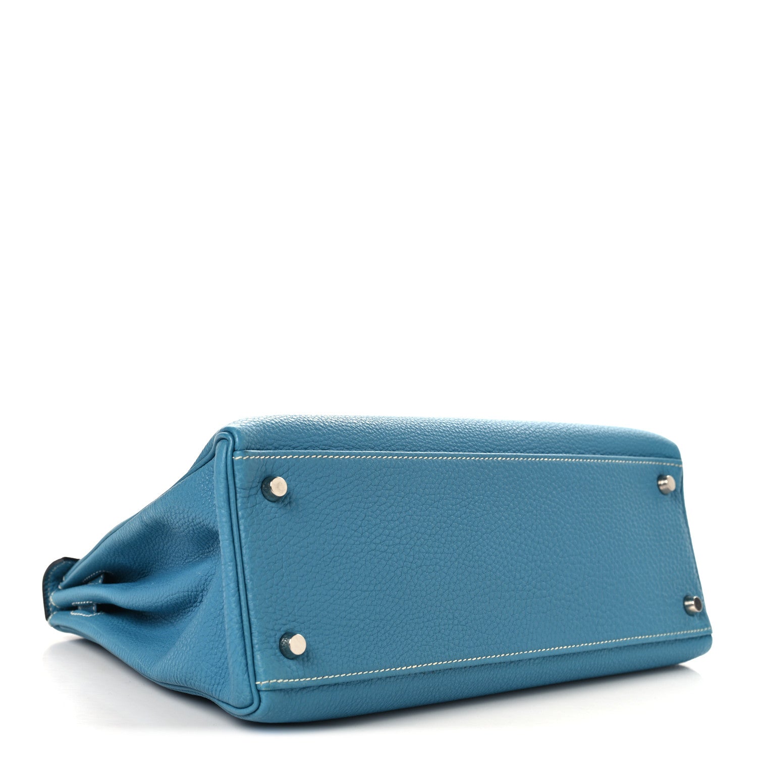 Togo Kelly Retourne 32 Bleu Jean — view 4