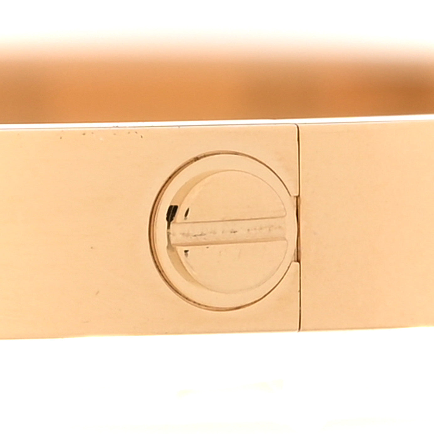 18K Yellow Gold Medium LOVE Bracelet 20 — view 5