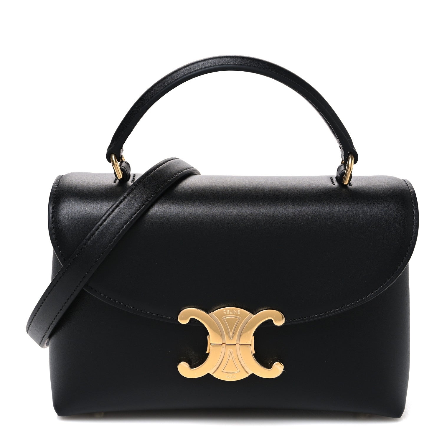 Smooth Satinated Calfskin Teen Nino Black