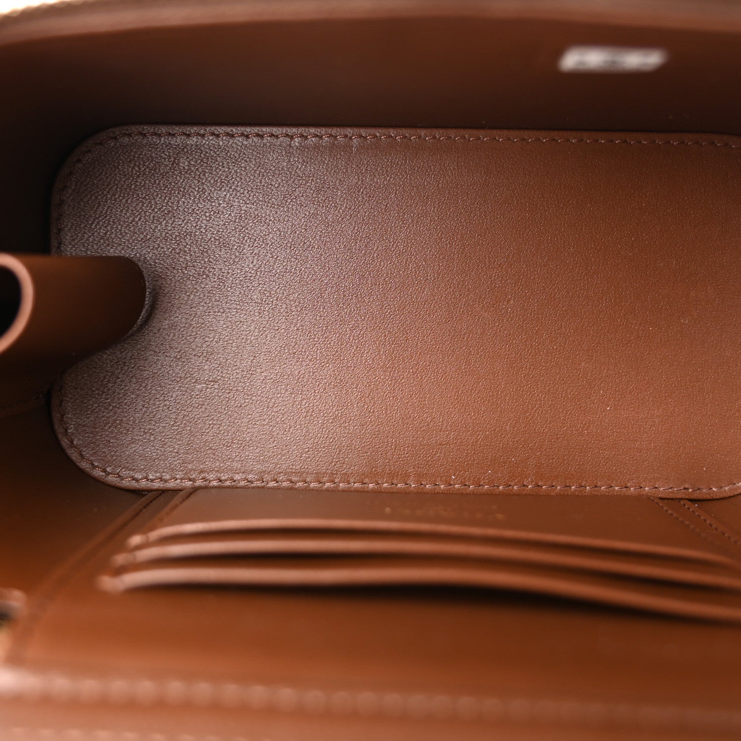 Braided Raffia Vanity Case With Chain Brown — view 5