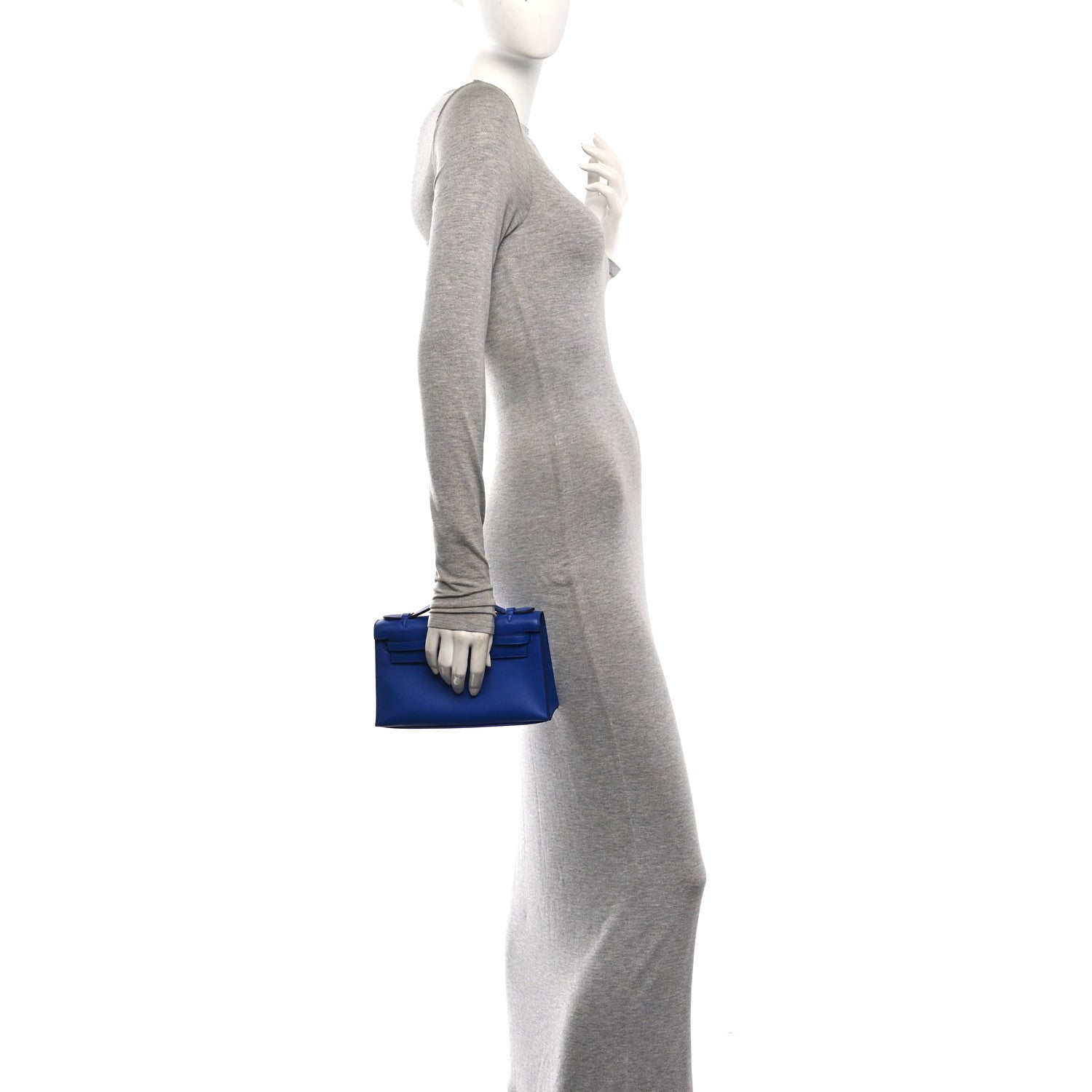 Swift Kelly Pochette Clutch Bleu Electrique — view 2