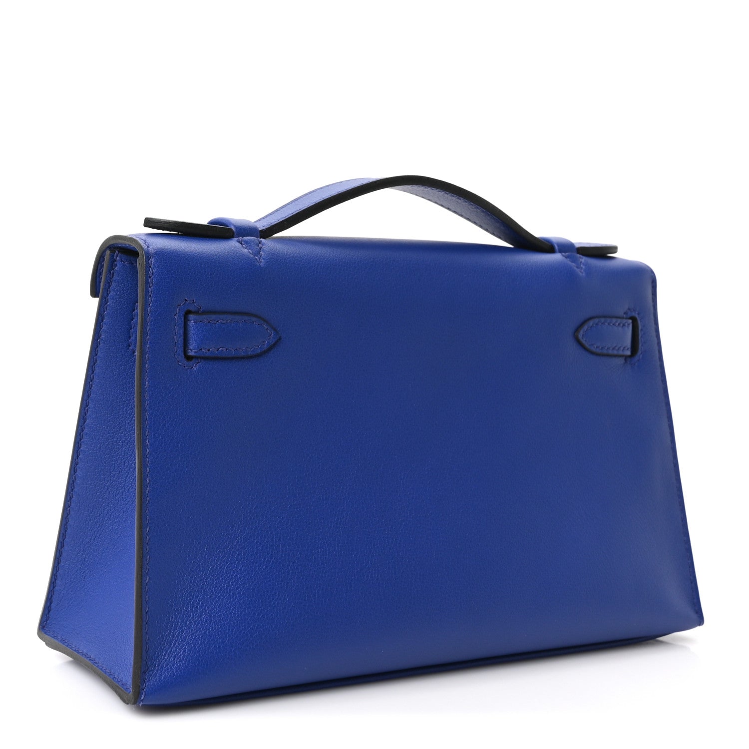Swift Kelly Pochette Clutch Bleu Electrique — view 3