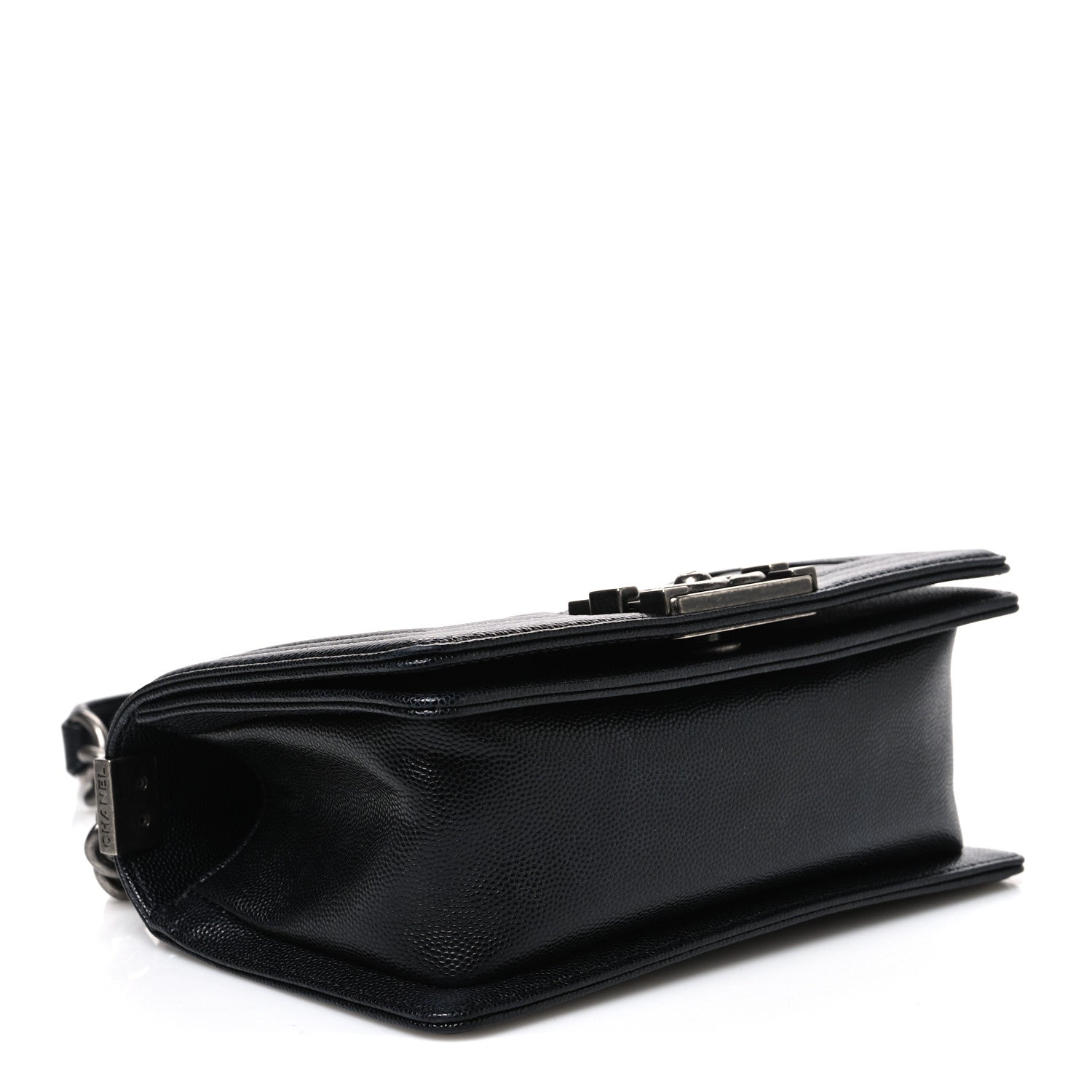 Caviar Quilted Small Boy Flap Black — view 4
