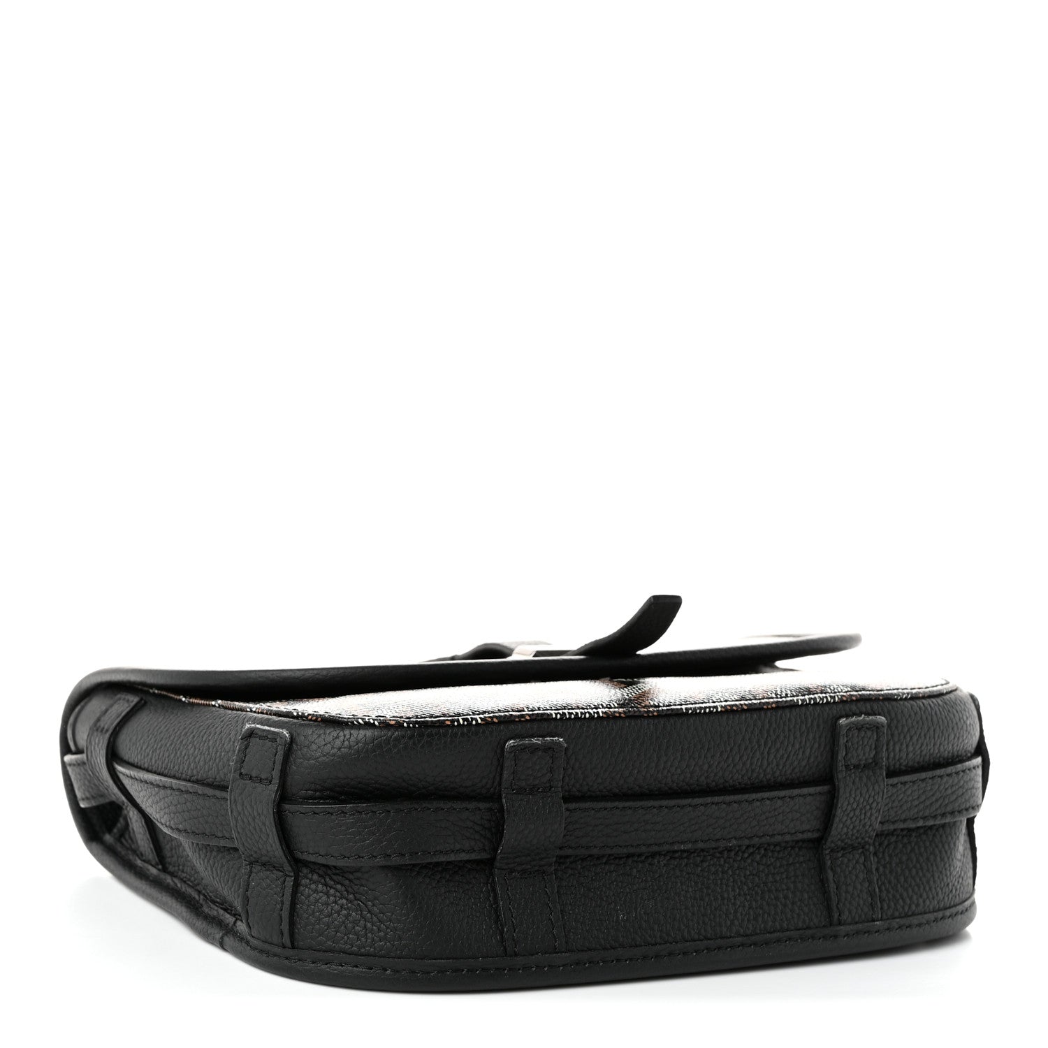 Goyardine Belvedere II PM Messenger Bag Black Black — view 4