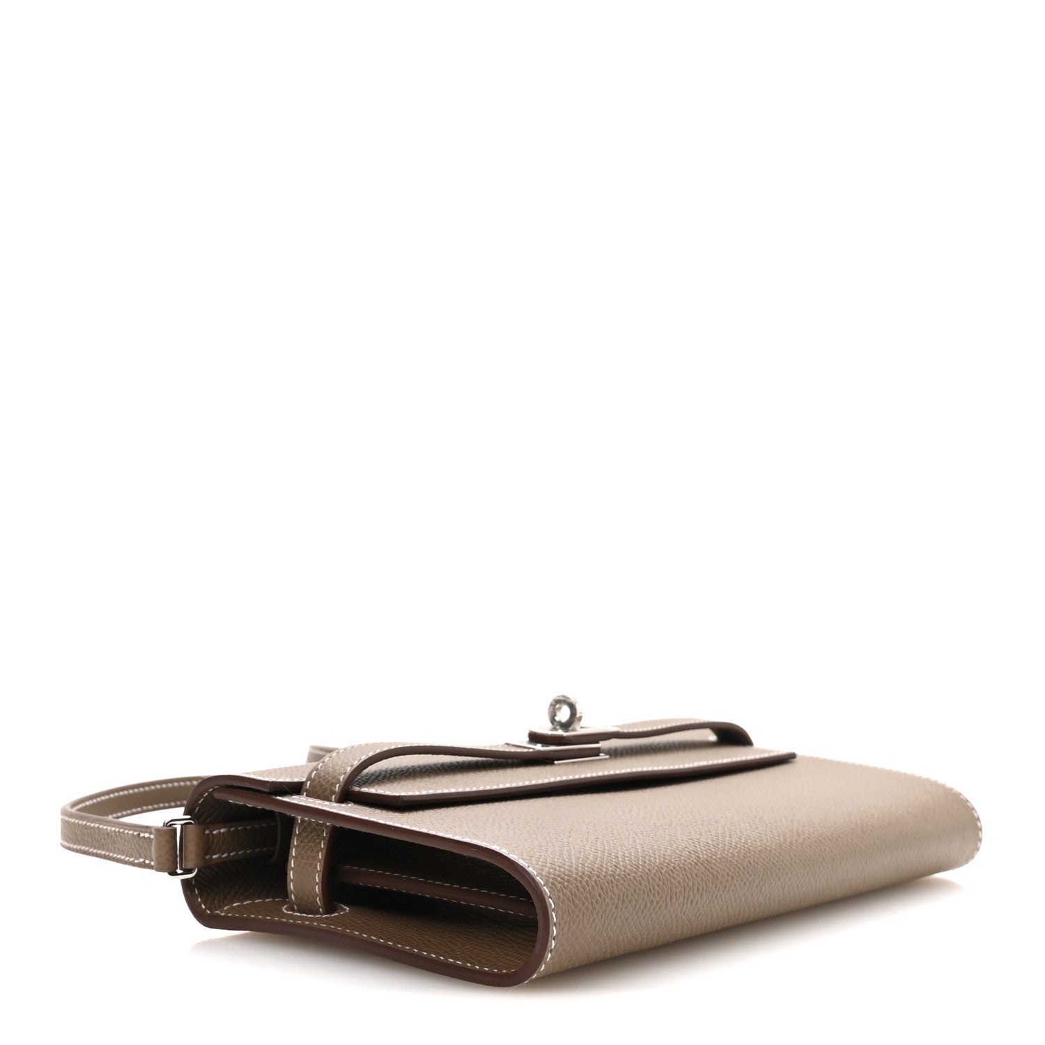 Epsom Kelly Wallet To Go Etoupe — view 4
