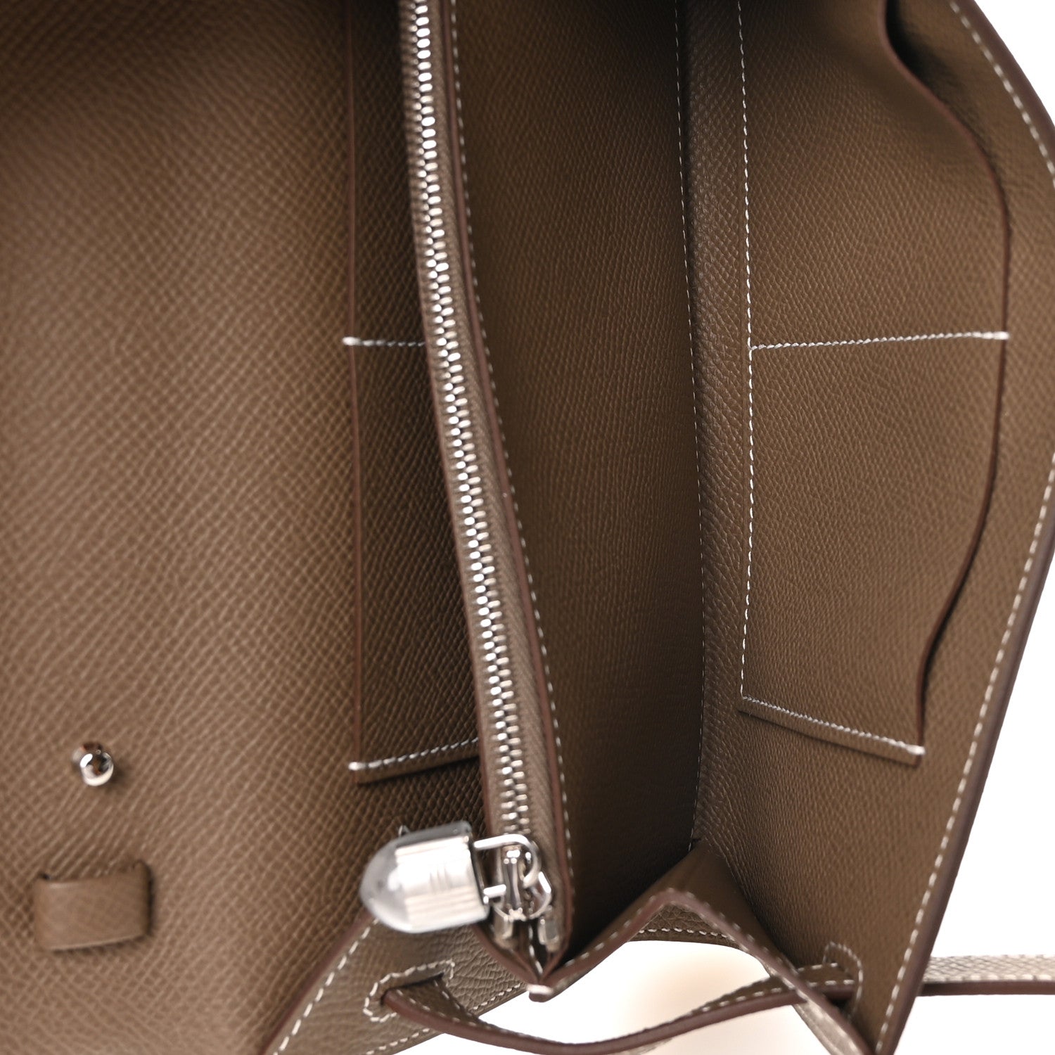 Epsom Kelly Wallet To Go Etoupe — view 5