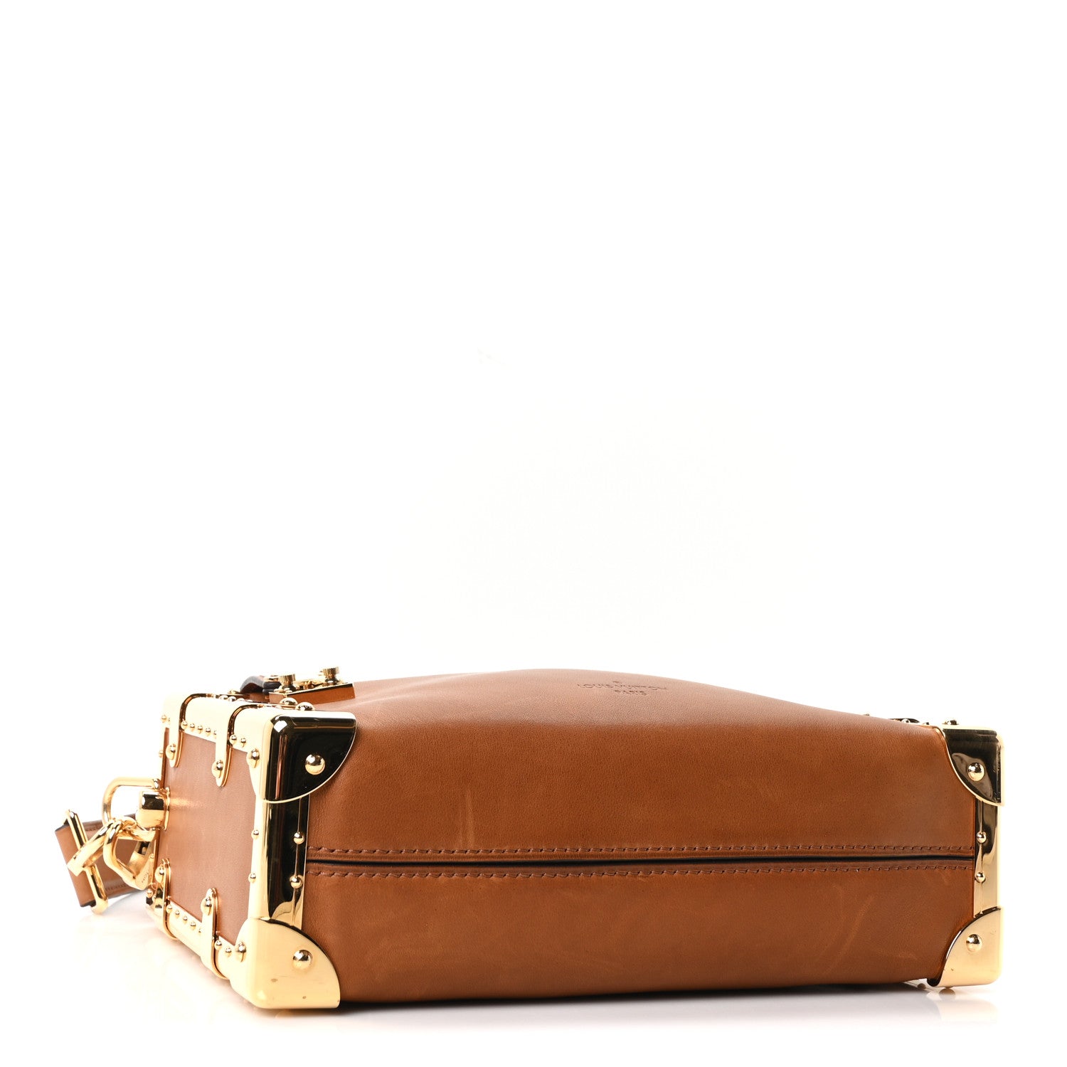 Calfskin Side Trunk MM Tan — view 4