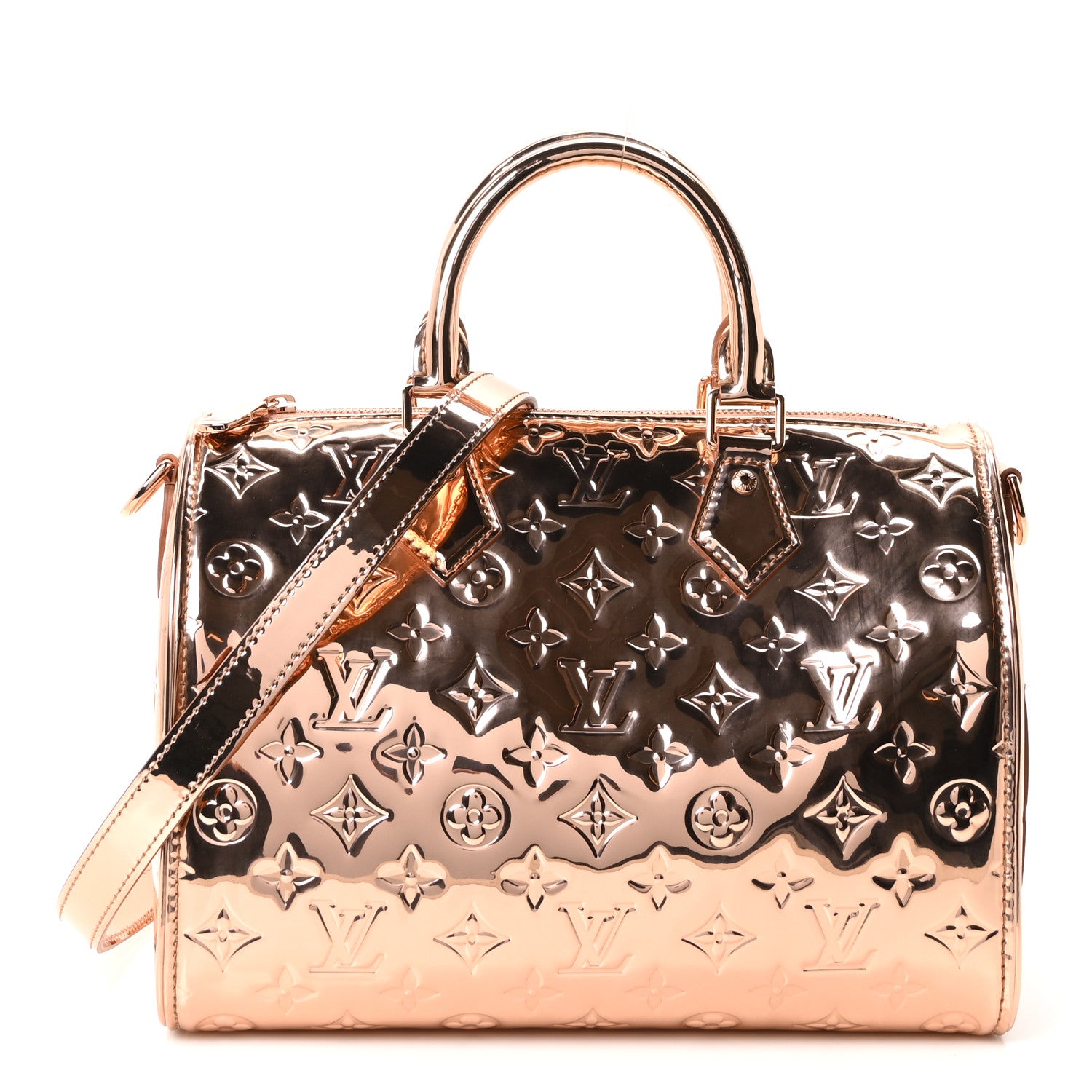 Monogram Miroir Speedy Bandouliere 25 Copper
