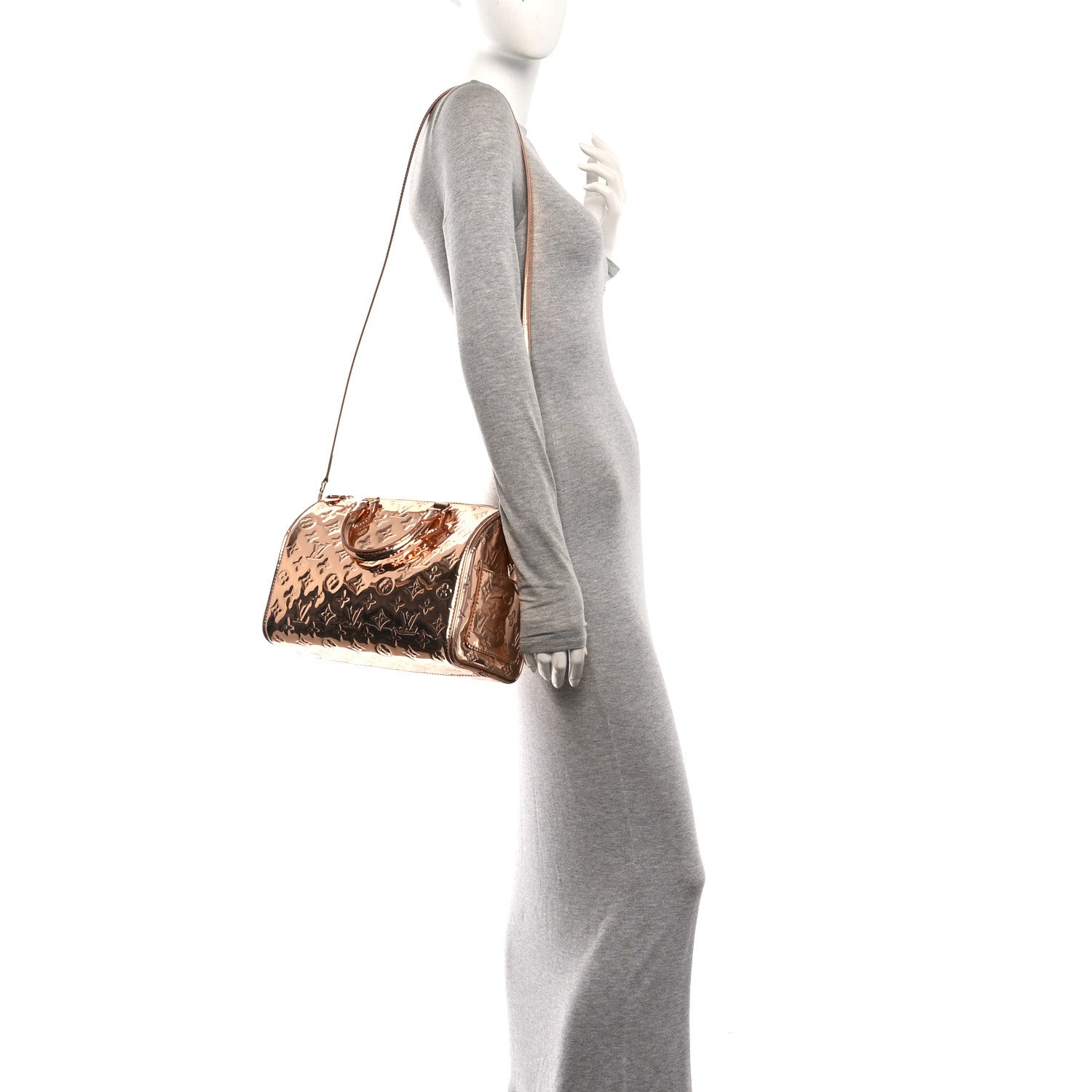 Monogram Miroir Speedy Bandouliere 25 Copper — view 2