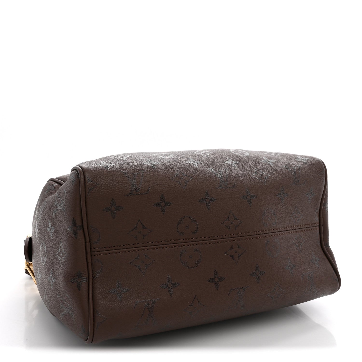 Calfskin LV Bliss Speedy Bandouliere 25 Brun — view 4
