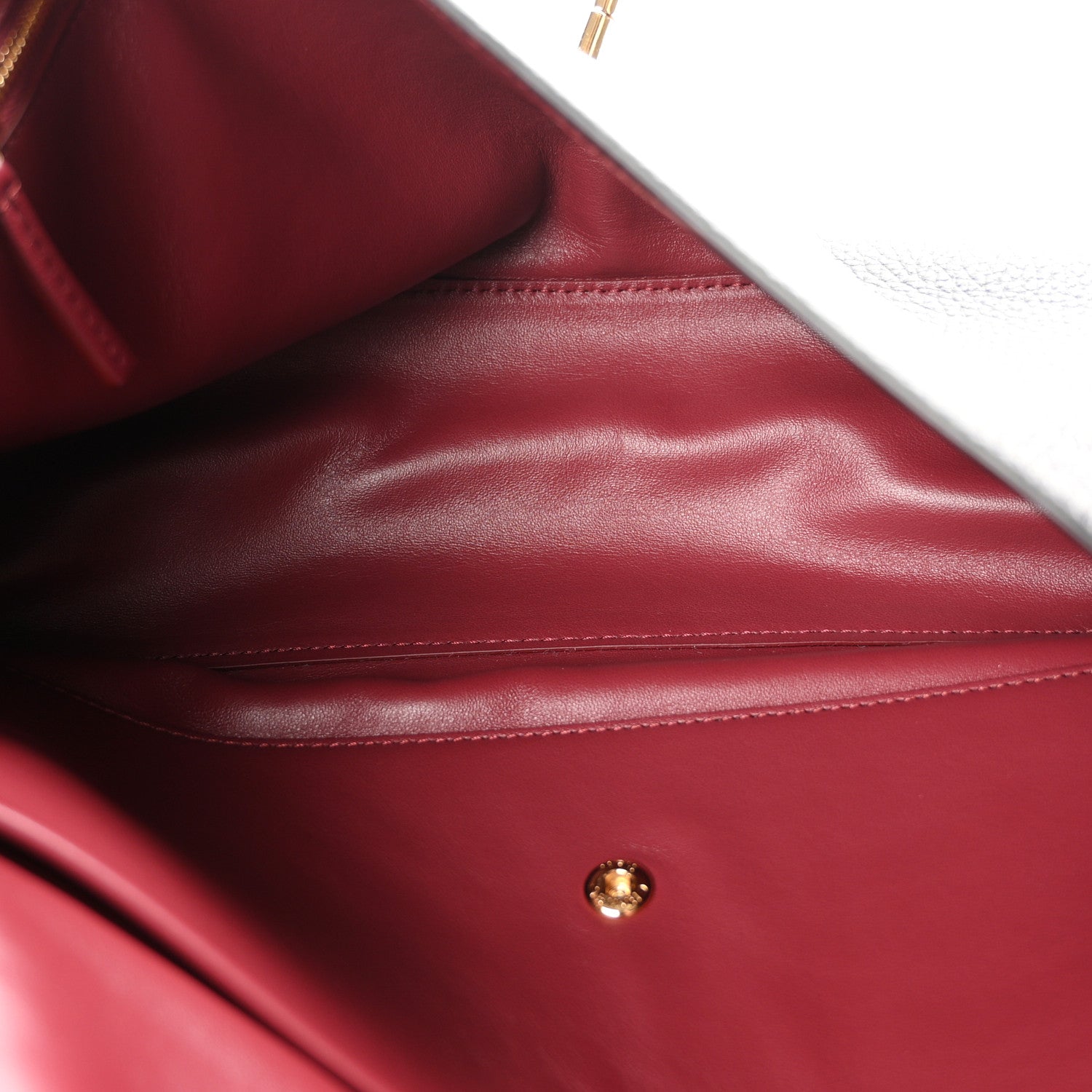 Grained Calfskin Small Souplissimo Maxi Flap Black — view 5
