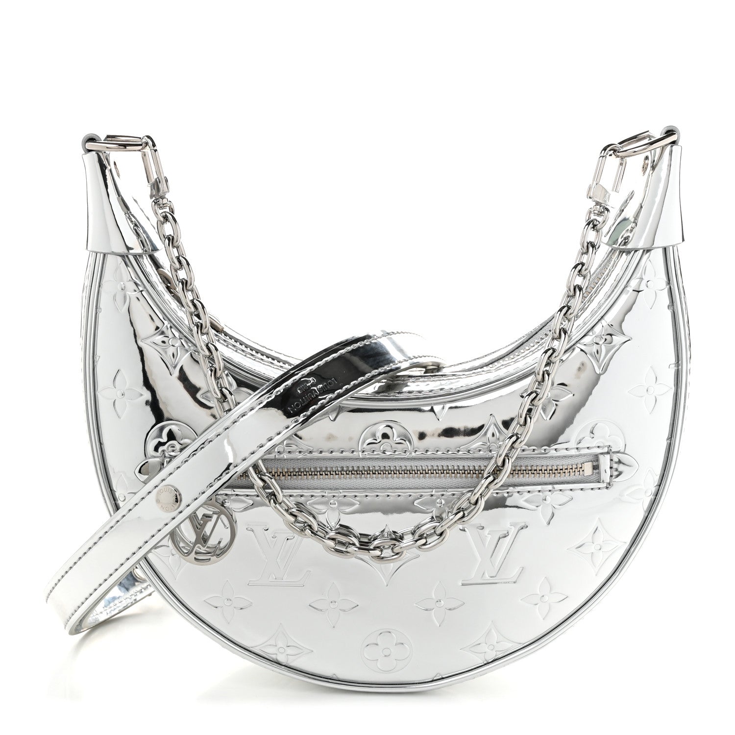 Monogram Miroir Loop PM Silver