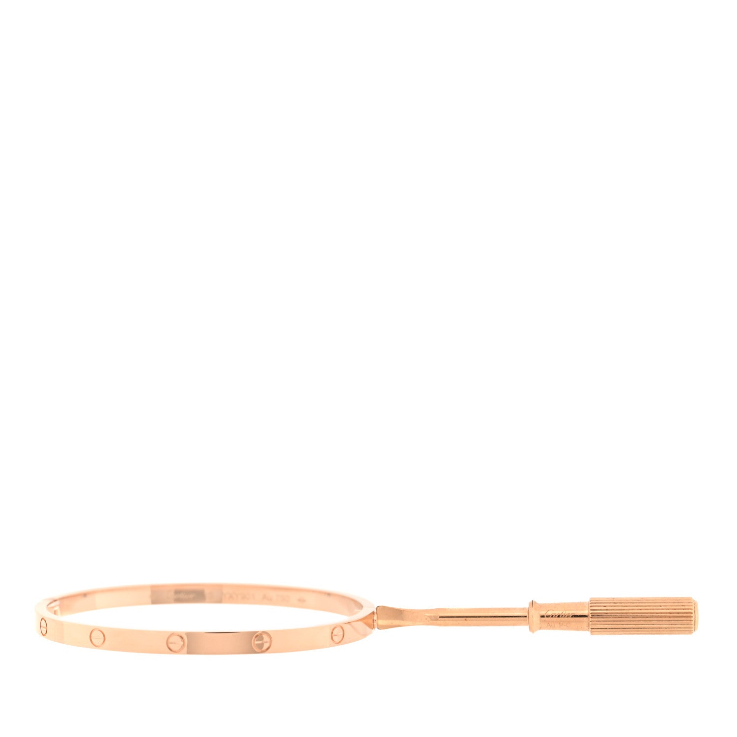 18K Pink Gold Small LOVE Bracelet 15 — view 4