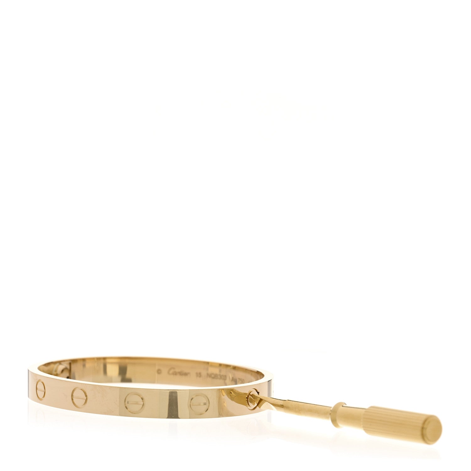18K Yellow Gold LOVE Bracelet 15 — view 3