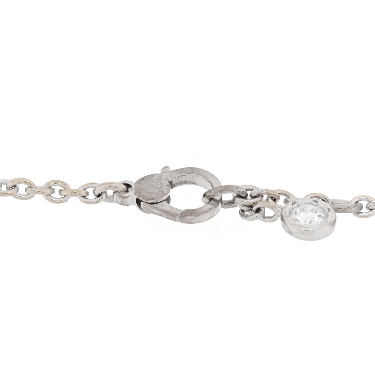 18K White Gold Diamond Finesse Bracelet SH — view 4