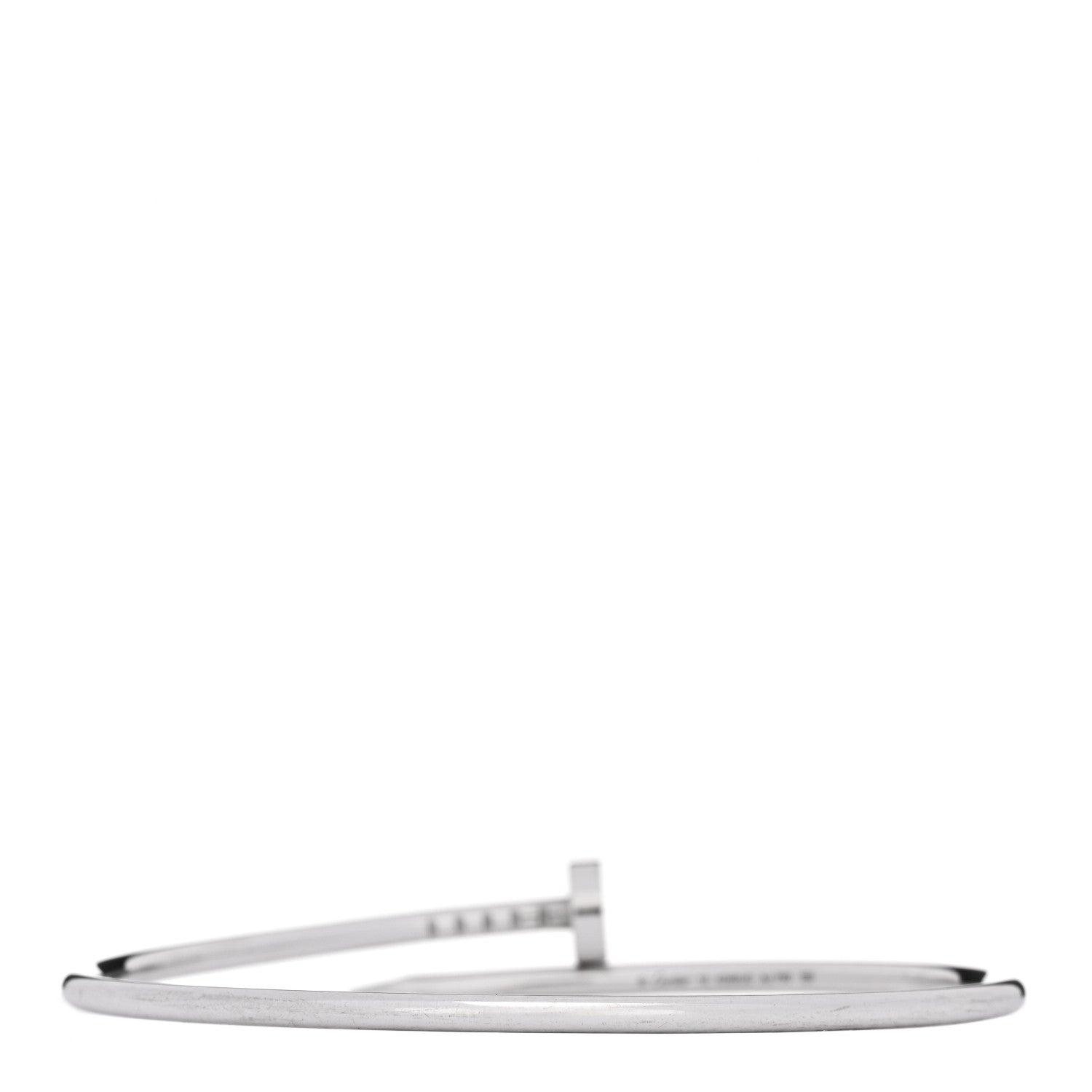 18K White Gold Small Juste Un Clou Bracelet 18 — view 2